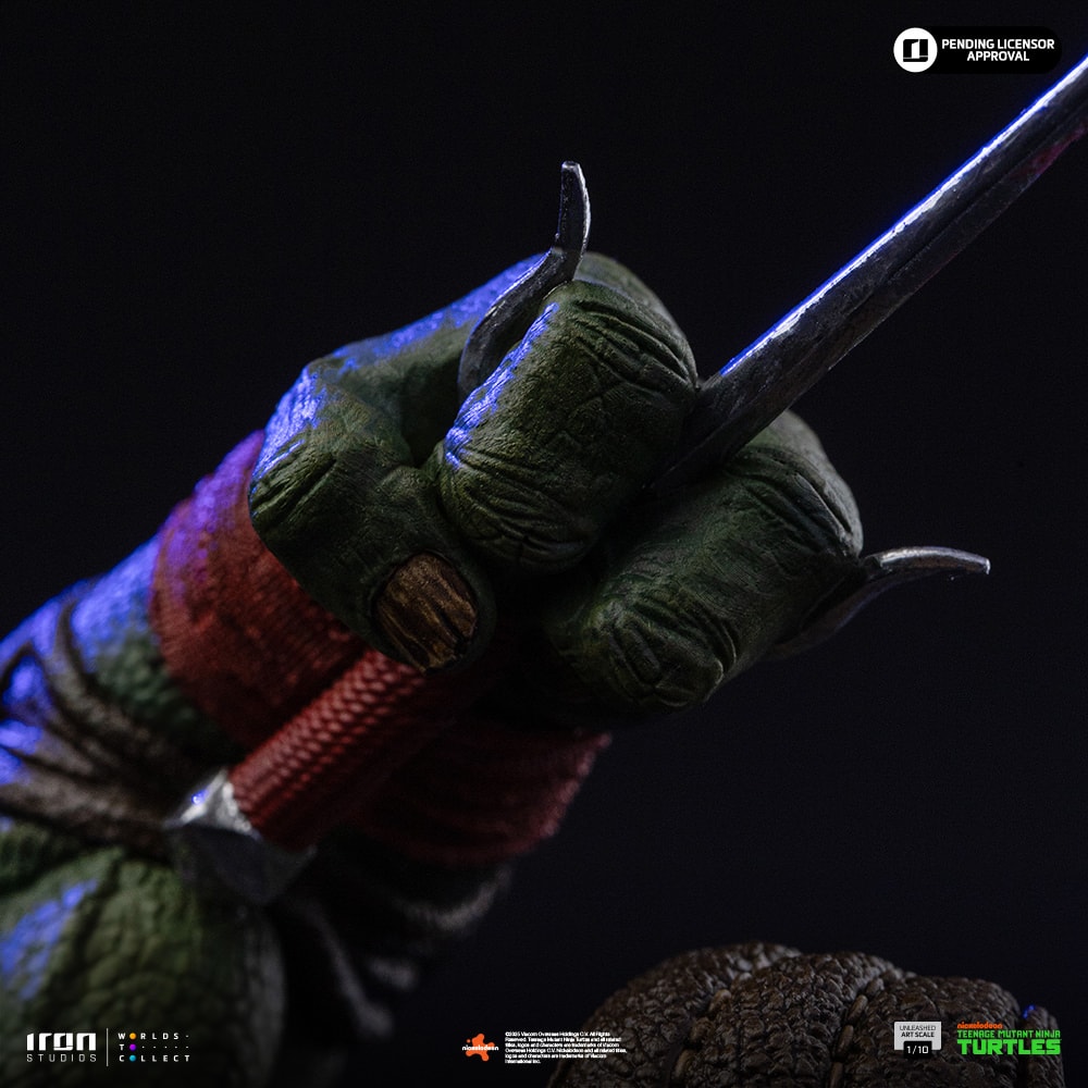 Teenage Mutant Ninja Turtles Raphael Unleashed 1:10 Scale Statue  (Prototype Shown) View 7