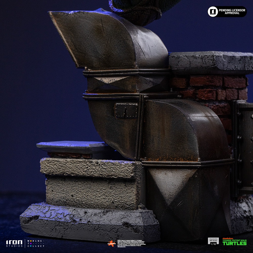 Teenage Mutant Ninja Turtles Raphael Unleashed 1:10 Scale Statue  (Prototype Shown) View 9