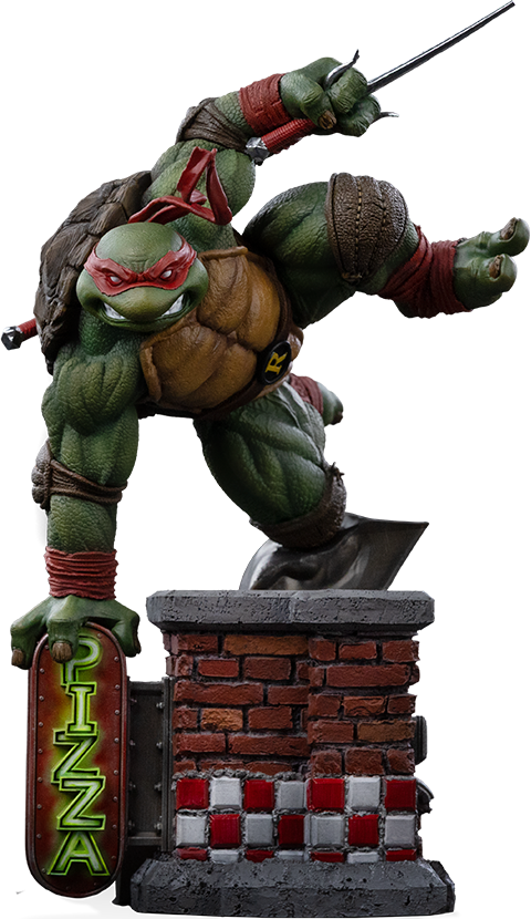 Teenage Mutant Ninja Turtles Raphael Unleashed 1:10 Scale Statue  (Prototype Shown) View 16