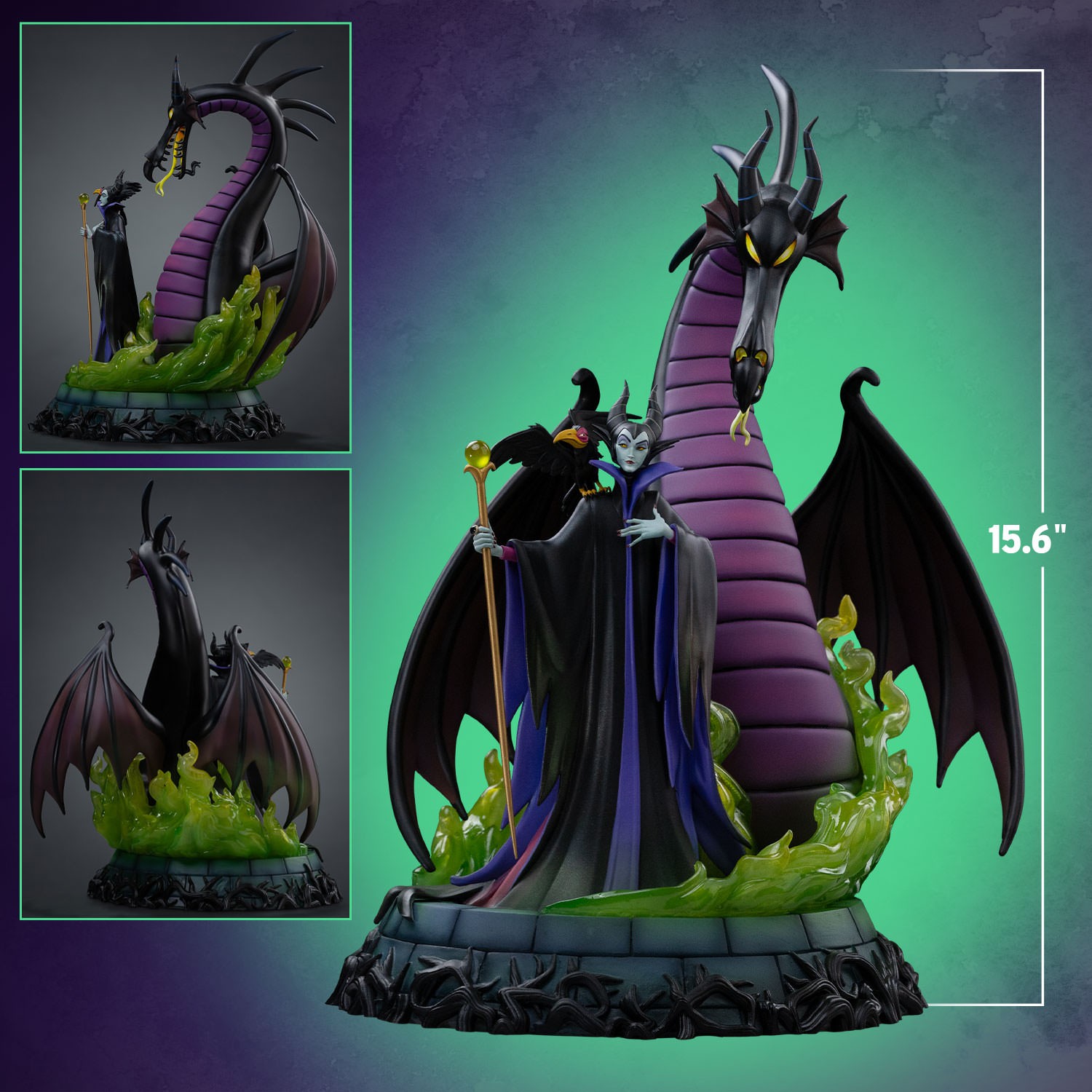 Disney Maleficent 1:10 Scale Statue  (Prototype Shown) View 2