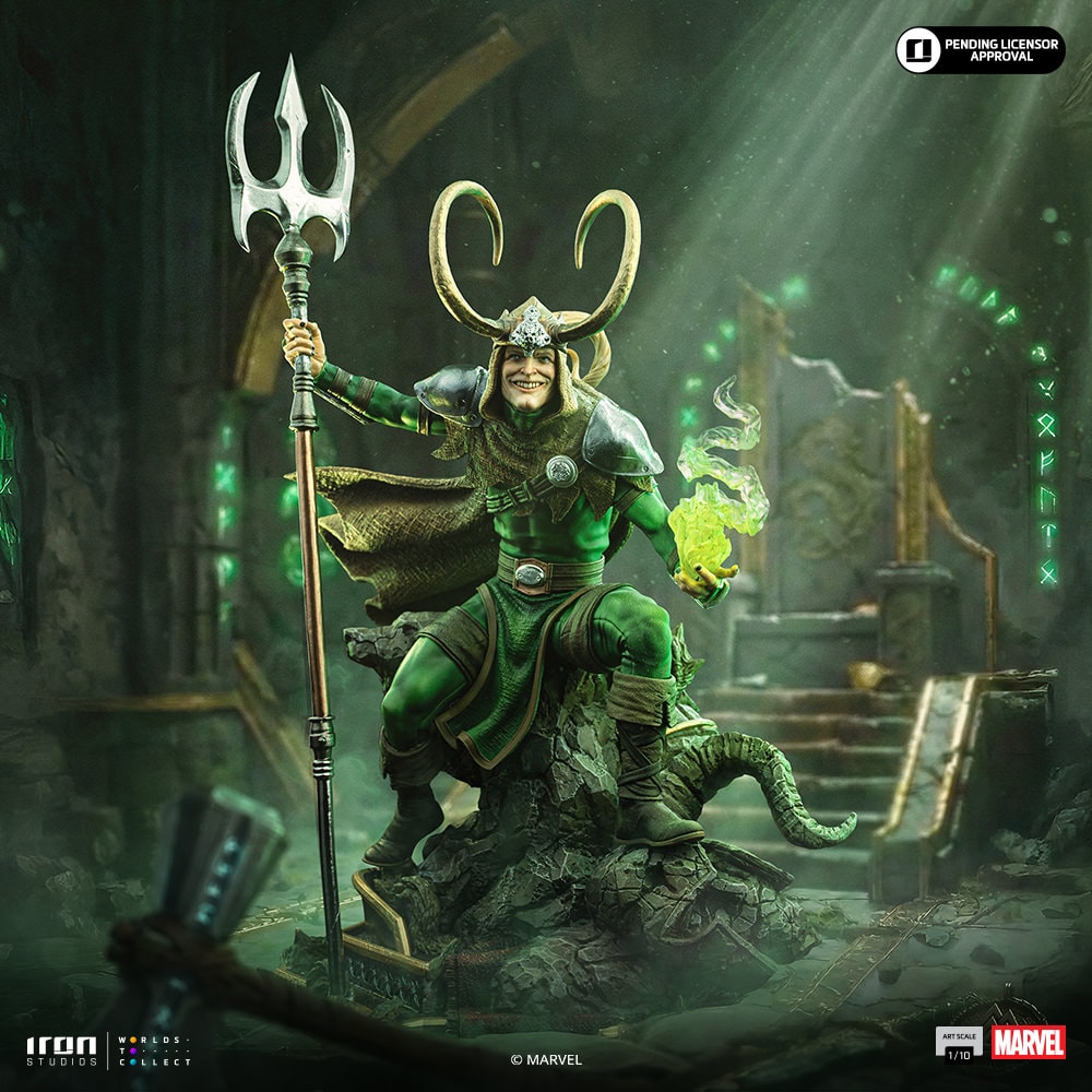 Marvel Loki Laufeyson 1:10 Scale Statue  (Prototype Shown) View 1