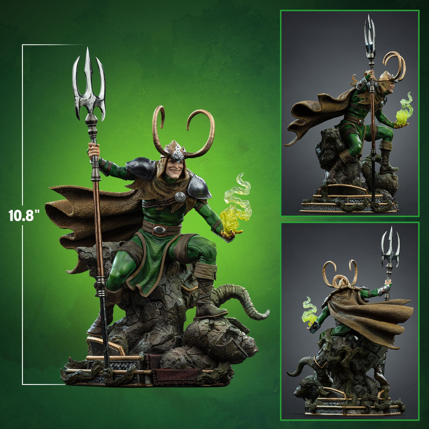 Marvel Loki Laufeyson 1:10 Scale Statue  (Prototype Shown) View 2