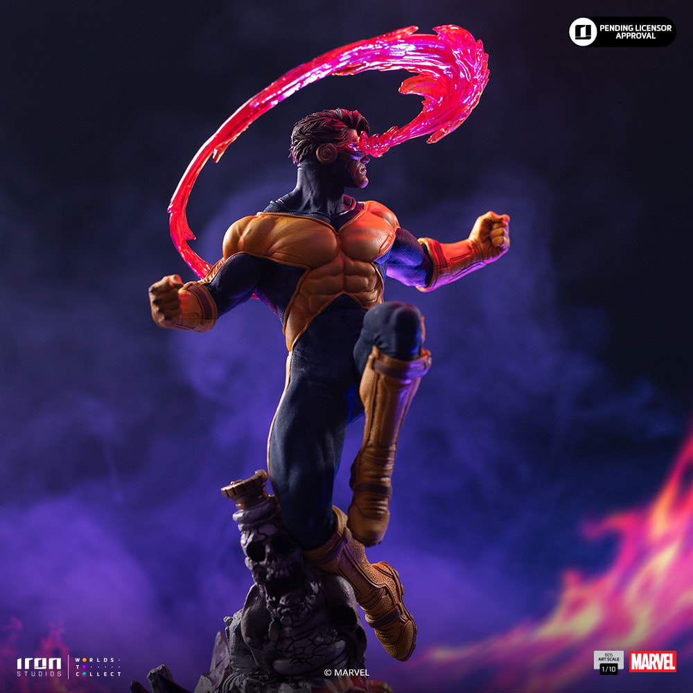 Marvel Cyclops 1:10 Scale Statue  (Prototype Shown) View 3