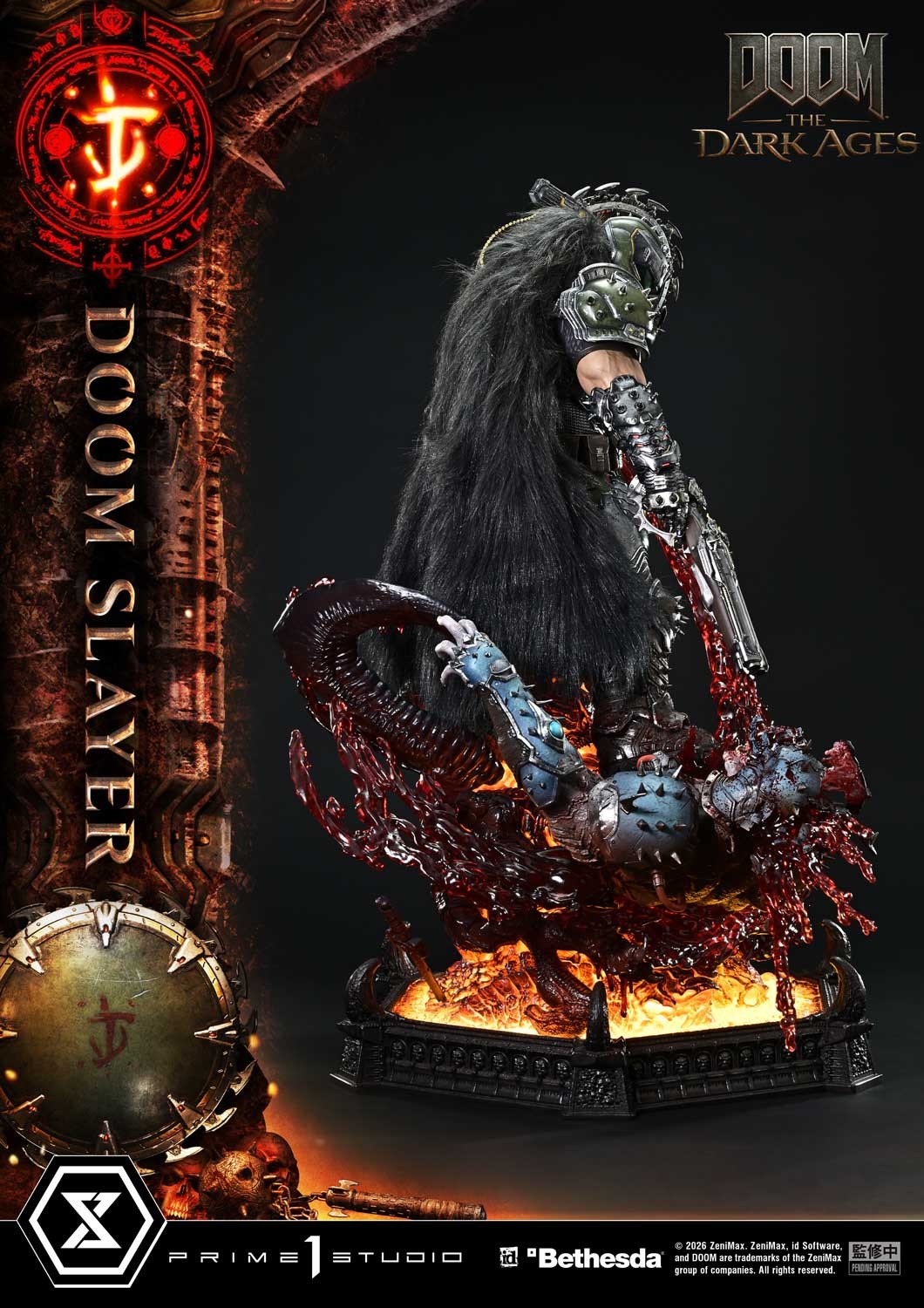 Doom Doom Slayer Quarter Scale Statue  (Prototype Shown) View 8