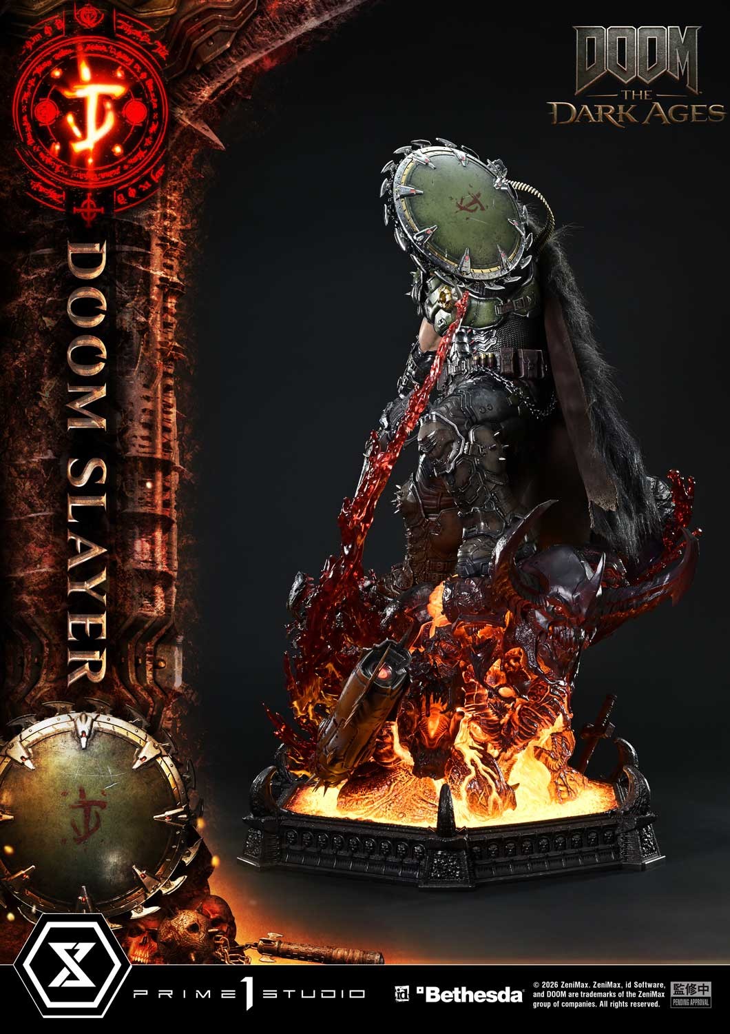 Doom Doom Slayer Quarter Scale Statue  (Prototype Shown) View 10