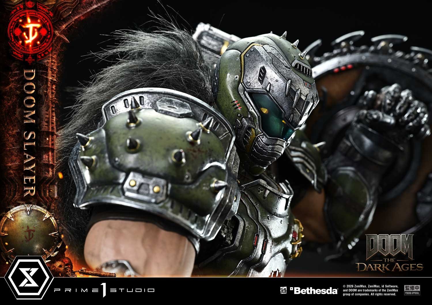 Doom Doom Slayer Quarter Scale Statue  (Prototype Shown) View 11