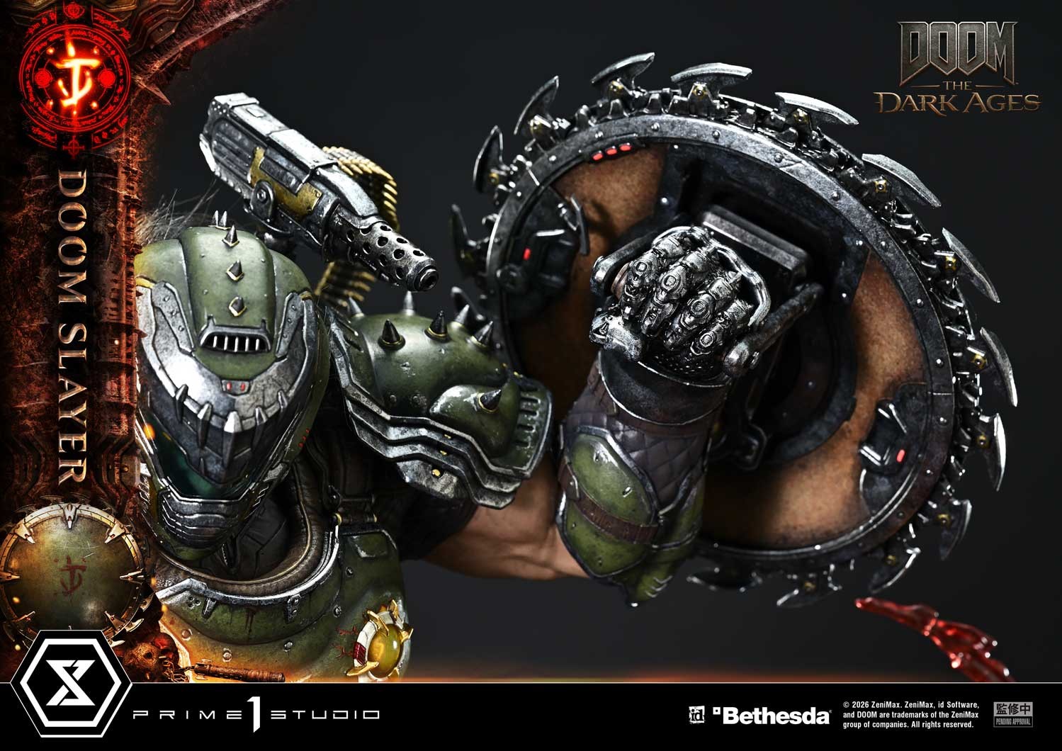 Doom Doom Slayer Quarter Scale Statue  (Prototype Shown) View 14