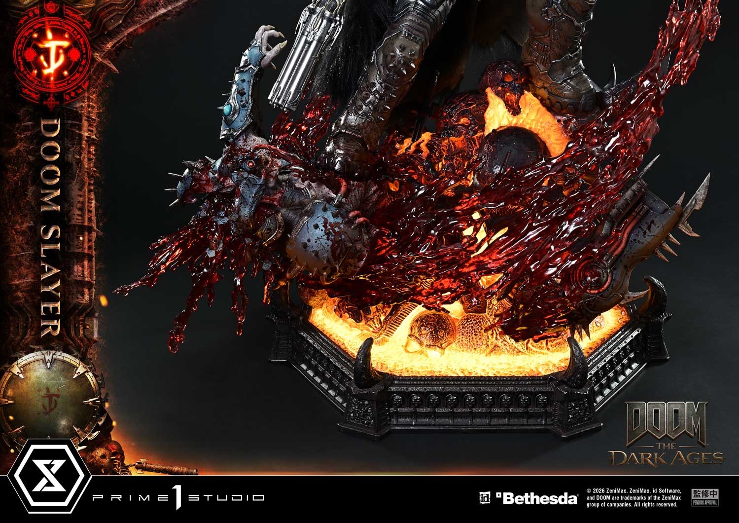 Doom Doom Slayer Quarter Scale Statue  (Prototype Shown) View 15