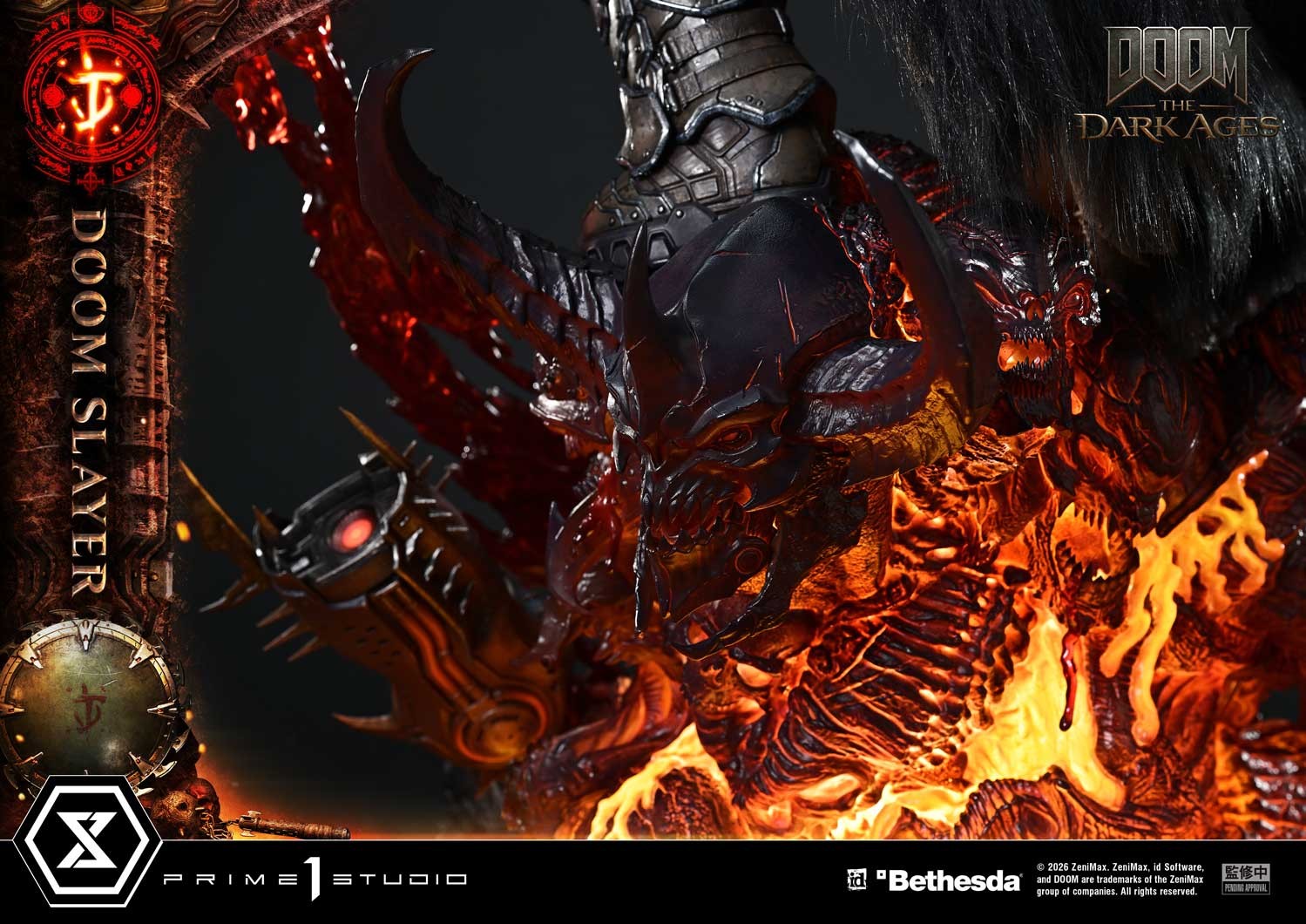 Doom Doom Slayer Quarter Scale Statue  (Prototype Shown) View 16