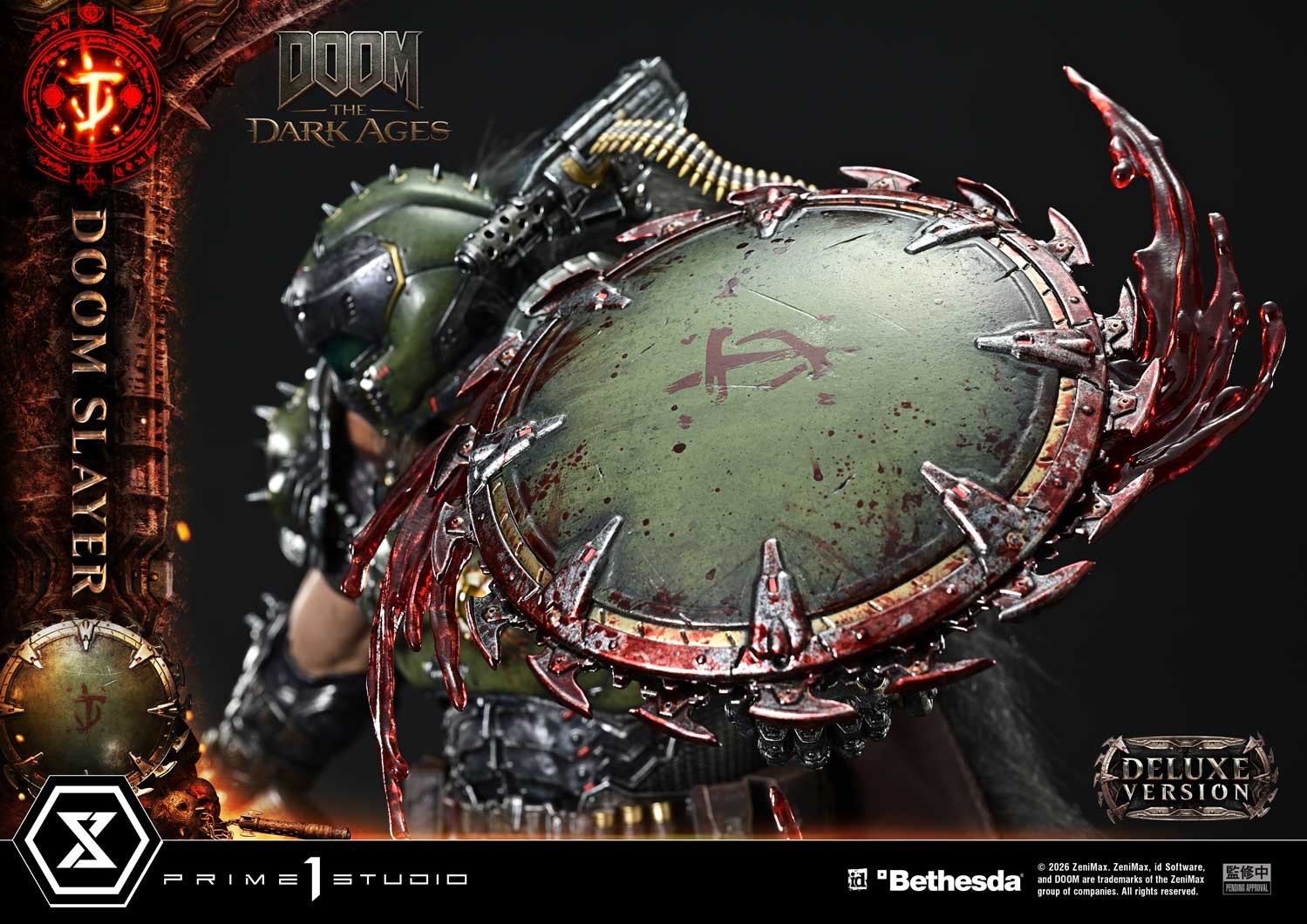 Doom Doom Slayer (Deluxe Version) Quarter Scale Statue  (Prototype Shown) View 14