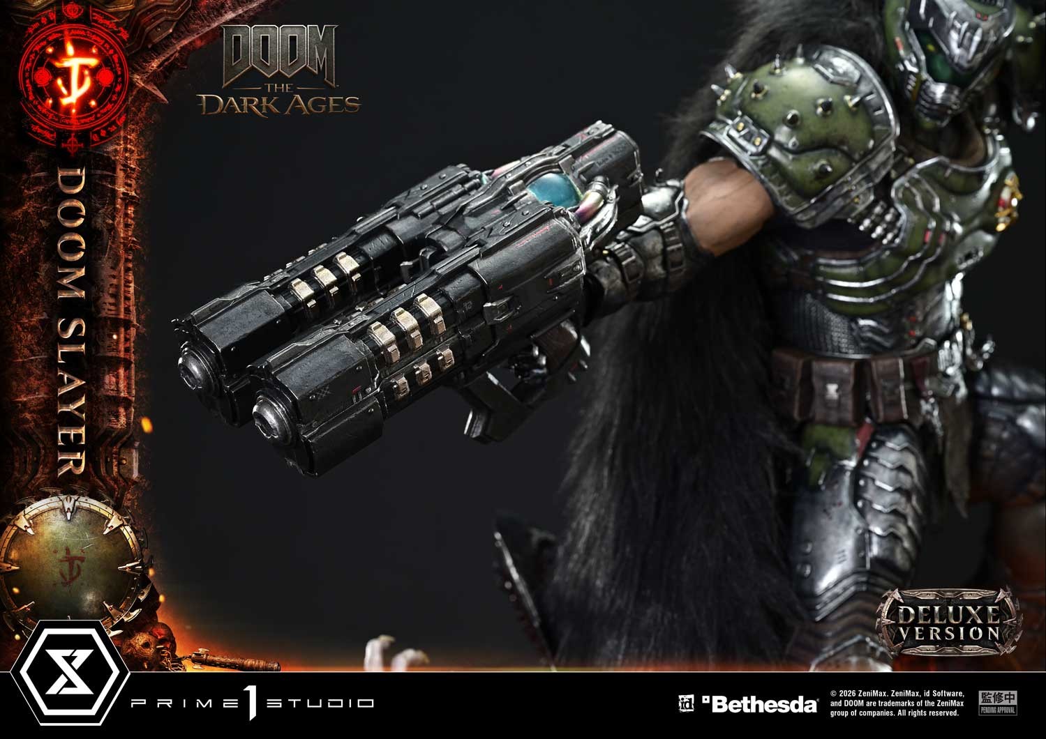 Doom Doom Slayer (Deluxe Version) Quarter Scale Statue  (Prototype Shown) View 15