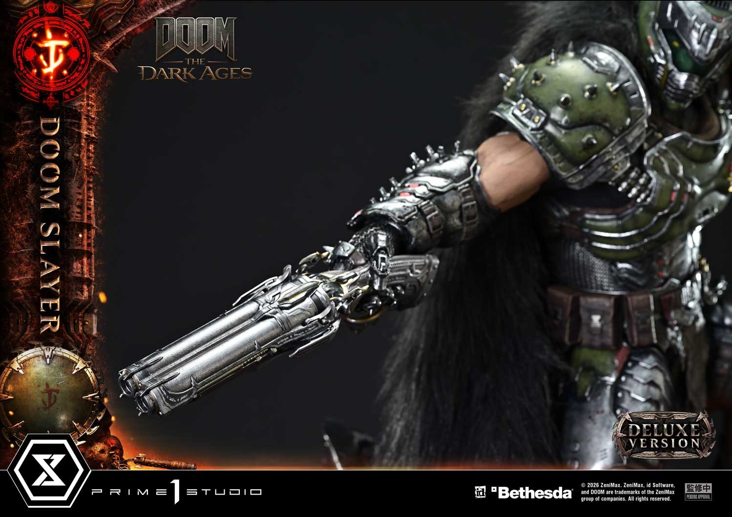 Doom Doom Slayer (Deluxe Version) Quarter Scale Statue  (Prototype Shown) View 16