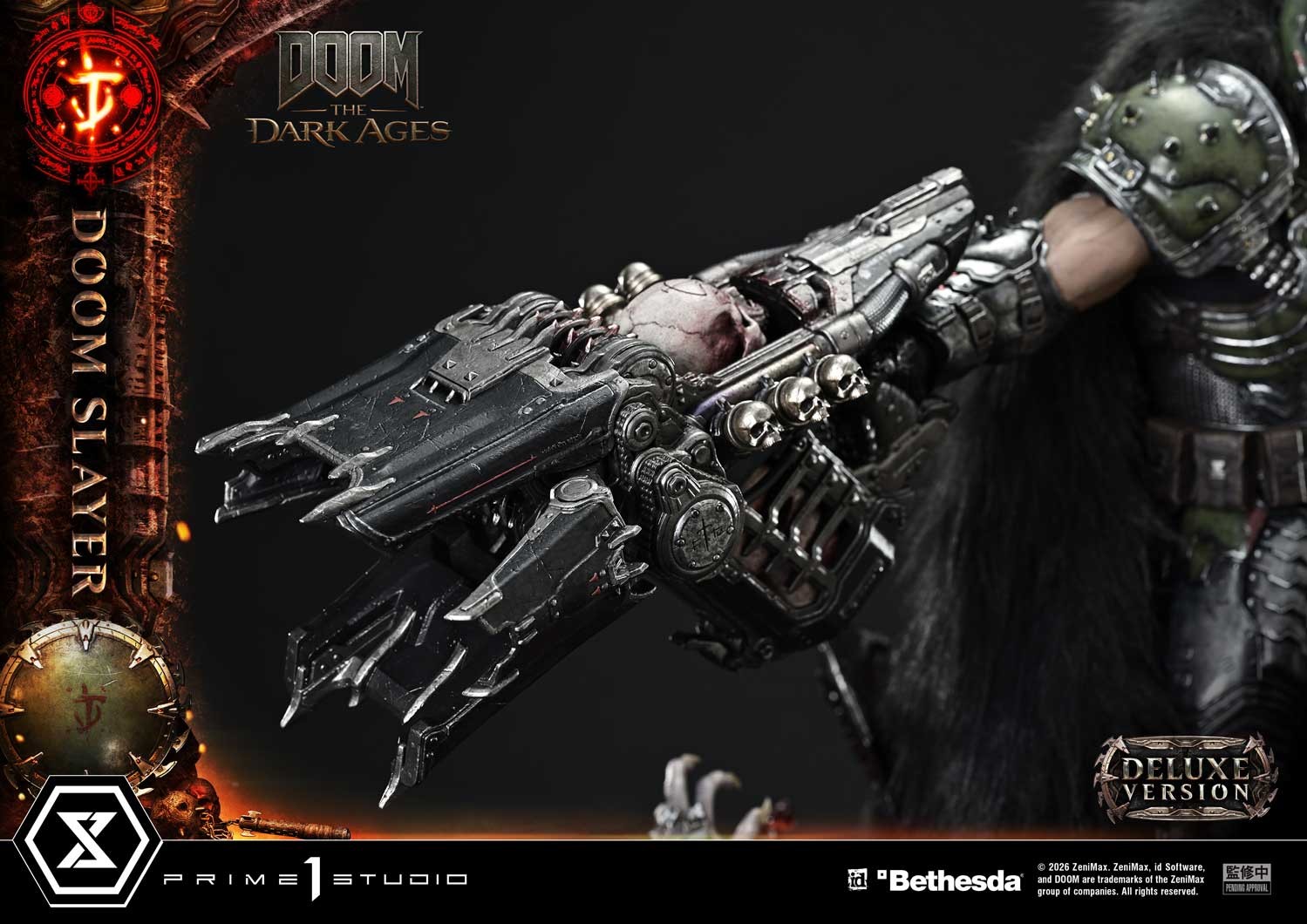 Doom Doom Slayer (Deluxe Version) Quarter Scale Statue  (Prototype Shown) View 17