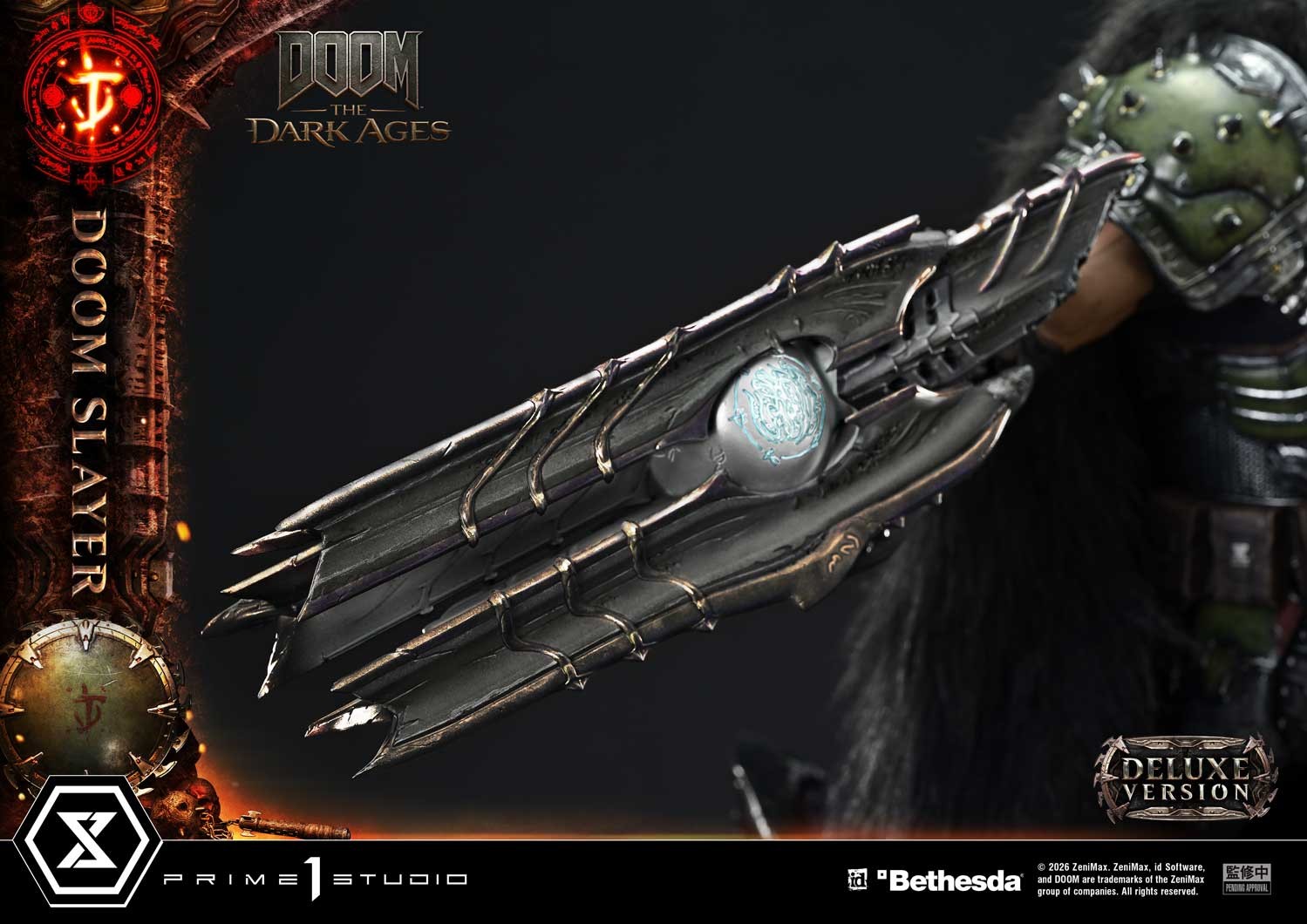 Doom Doom Slayer (Deluxe Version) Quarter Scale Statue  (Prototype Shown) View 18