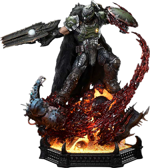 Doom Doom Slayer (Deluxe Version) Quarter Scale Statue  (Prototype Shown) View 20