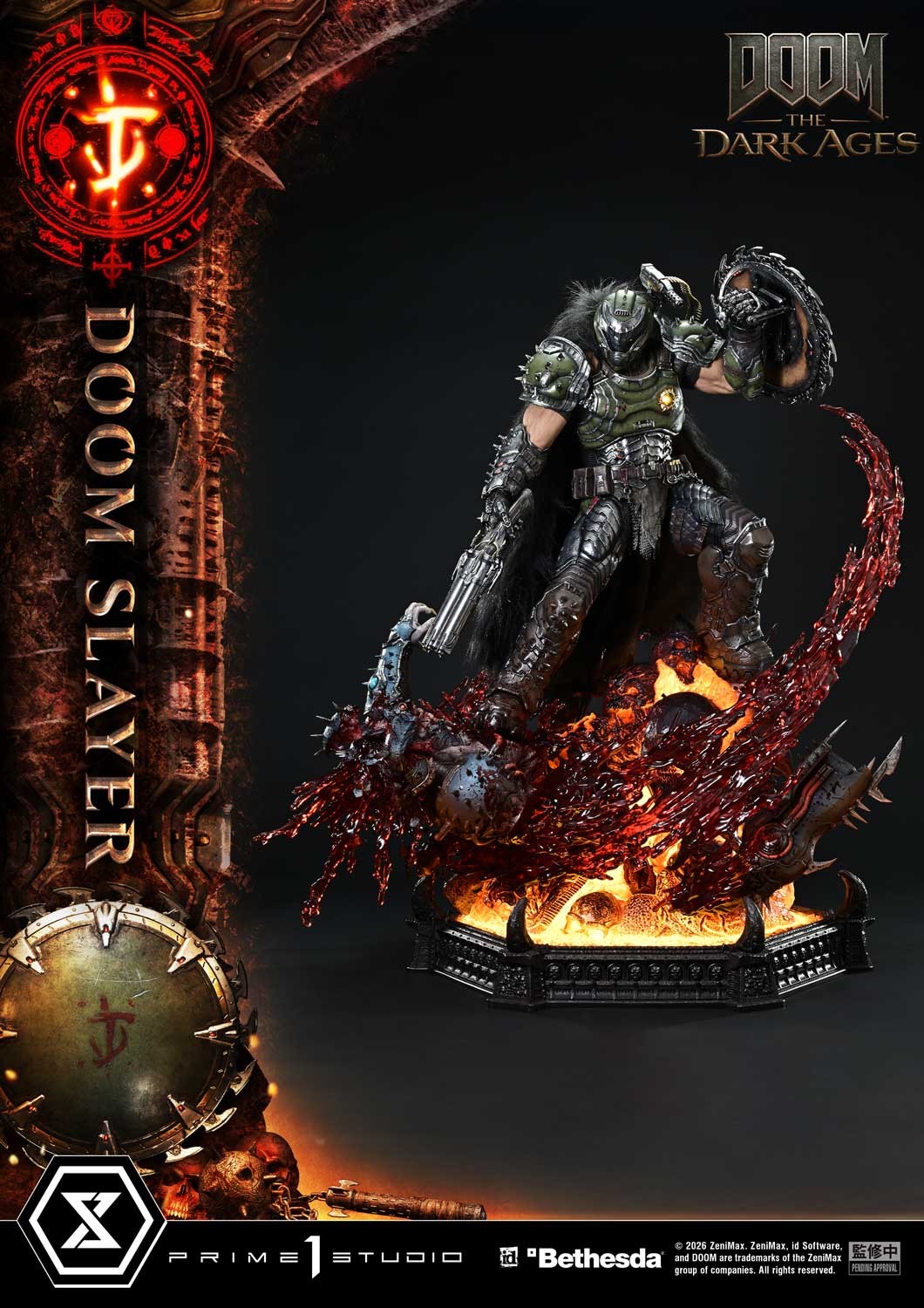 Doom Doom Slayer (Deluxe Bonus Version) Quarter Scale Statue  (Prototype Shown) View 14