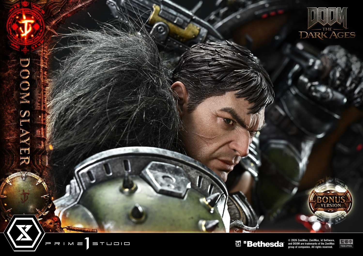 Doom Doom Slayer (Deluxe Bonus Version) Quarter Scale Statue  (Prototype Shown) View 15