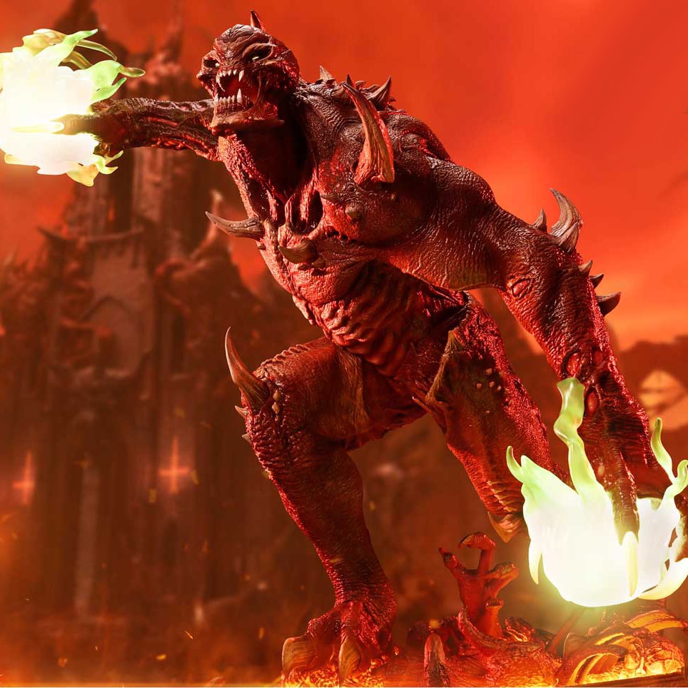 Doom Imp Stalker Quarter Scale Statue  (Prototype Shown) View 3
