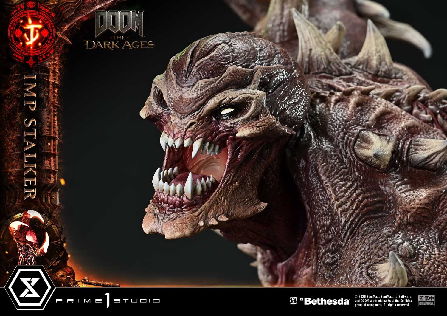 Doom Imp Stalker Quarter Scale Statue  (Prototype Shown) View 13