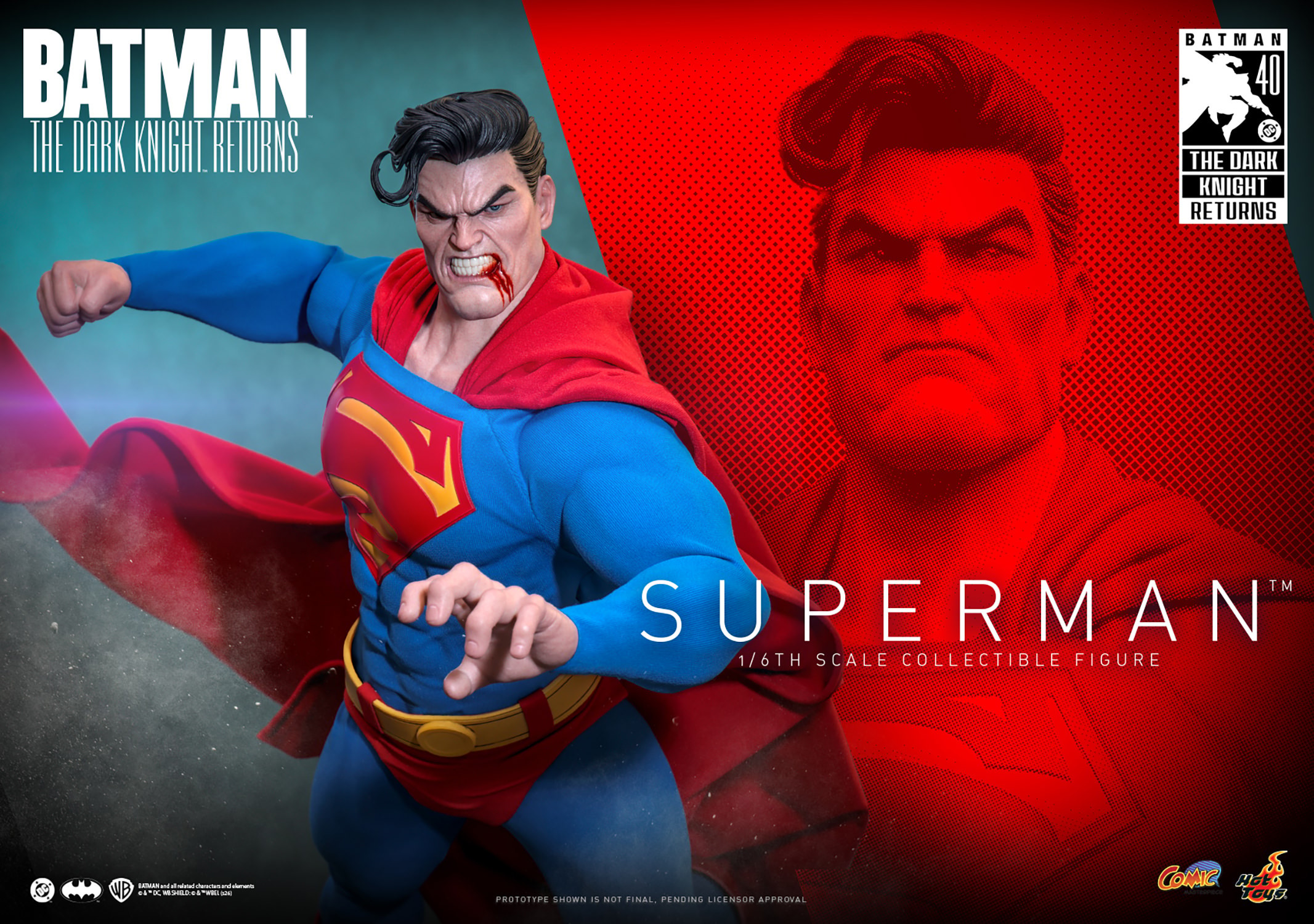 DC Comics Superman™ Sixth Scale Figure  (Prototype Shown) View 7