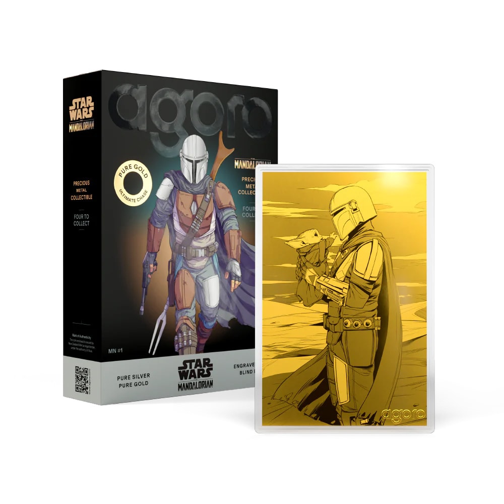 Star Wars The Mandalorian™ Blind Box Silver Collectible  (Prototype Shown) View 3
