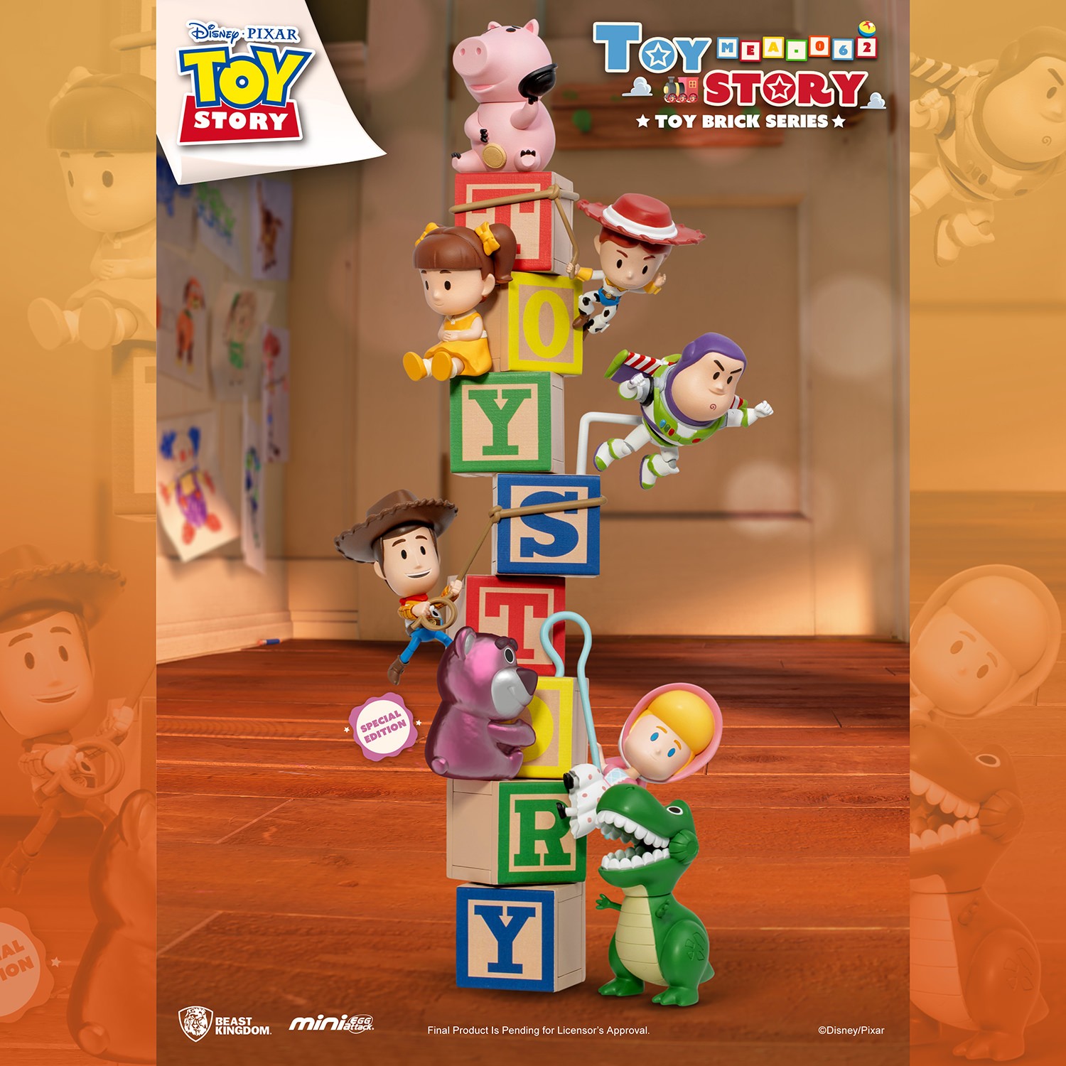 Disney Toy Story Toy Brick Series Blind Box Set  (Prototype Shown) View 1