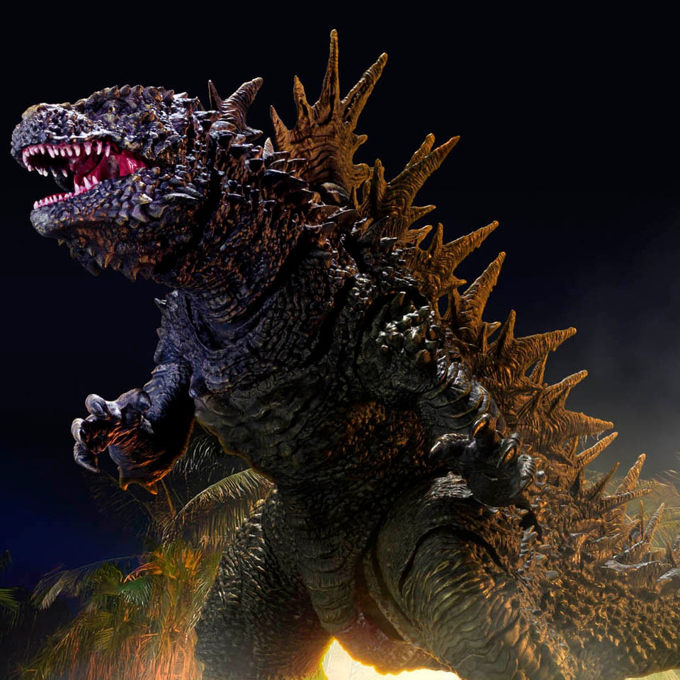 Godzilla [2023] - The Odo Island Monster Action Figure by Tamashii Nations  | Sideshow Collectibles