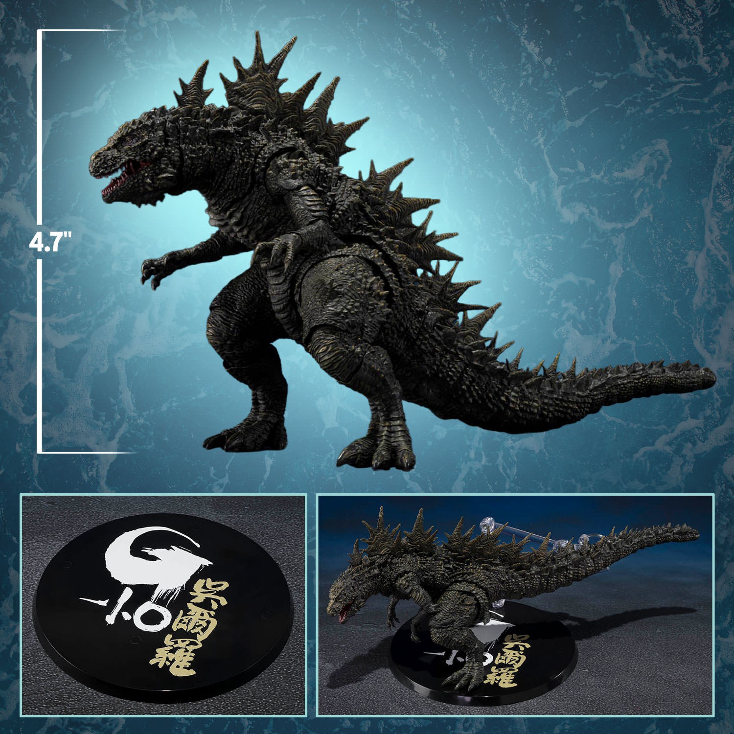 S.H.モンスターアーツ ゴジラ 2000 .com: TAMASHII NATIONS