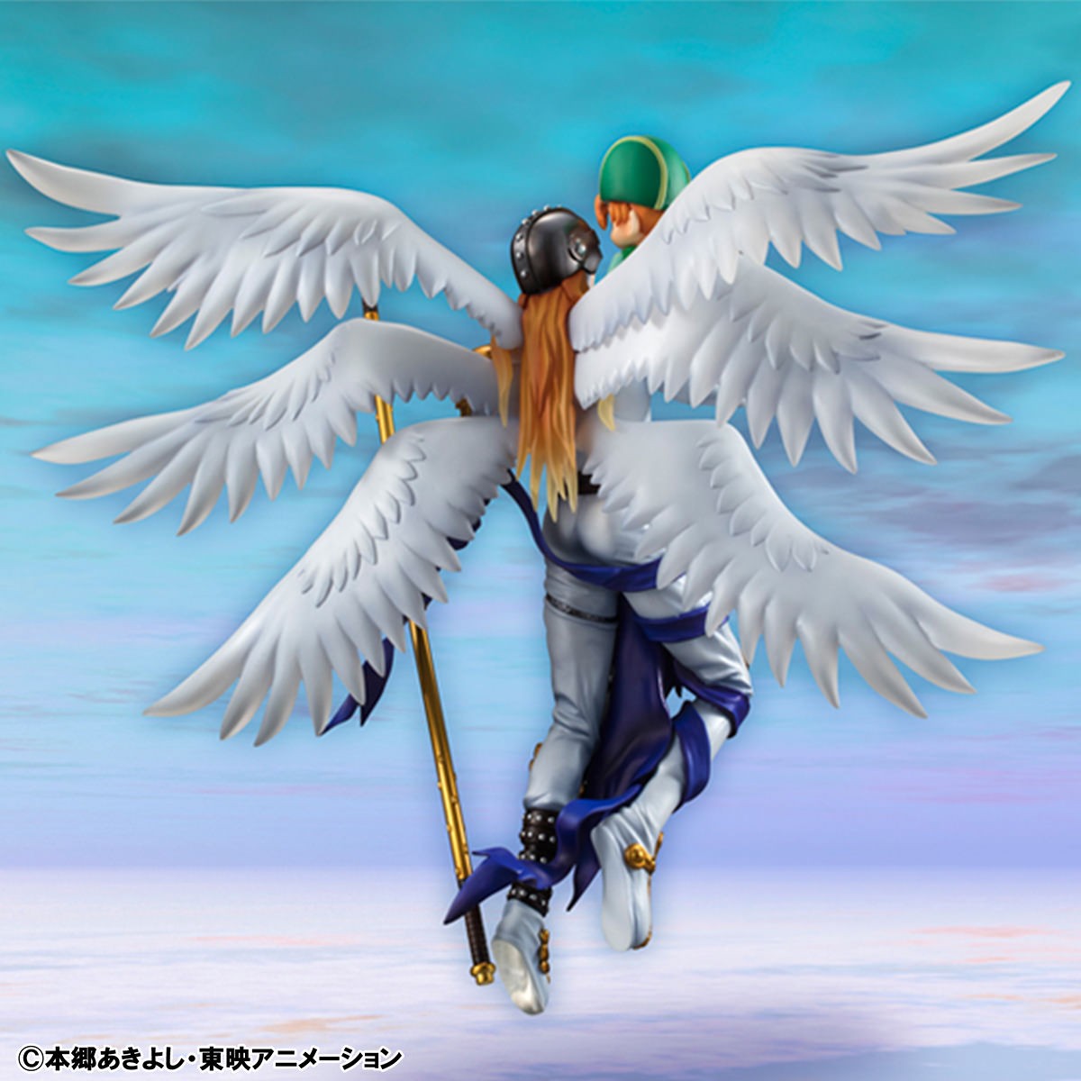 Digimon Angemon & Takeru Takaishi Collectible Figure  (Prototype Shown) View 4