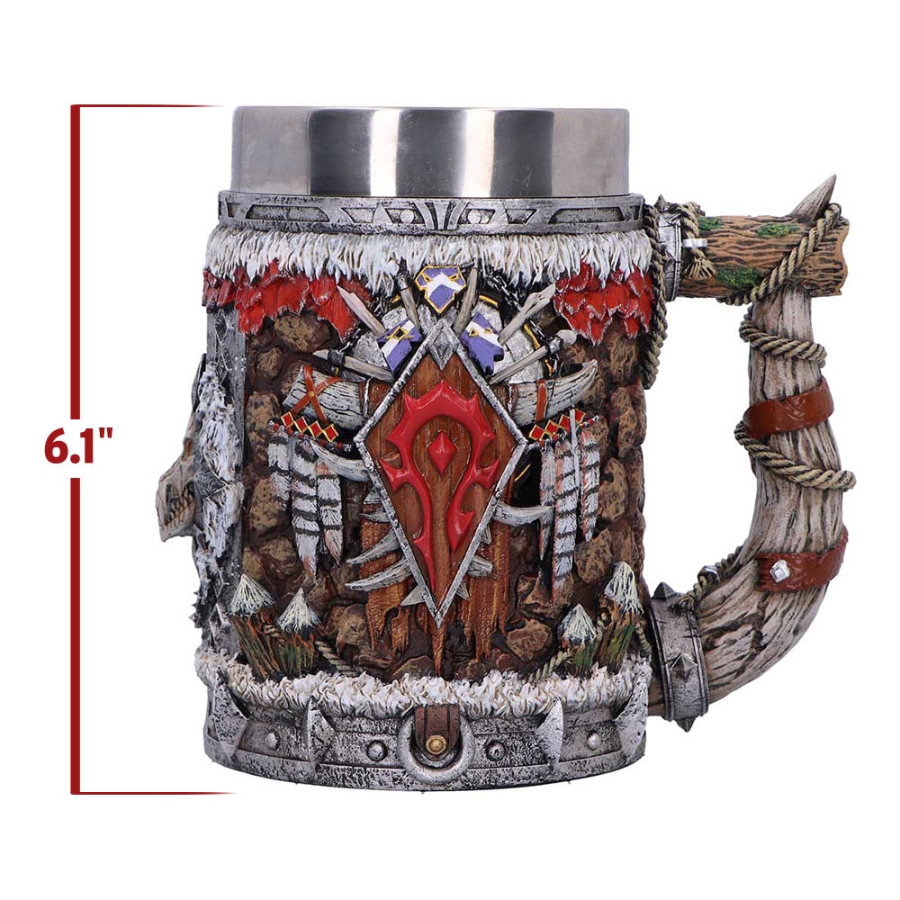 Warcraft Horde Tankard Collectible Drinkware  (Prototype Shown) View 2