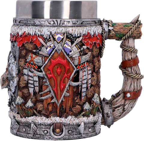 Warcraft Horde Tankard Collectible Drinkware  (Prototype Shown) View 8