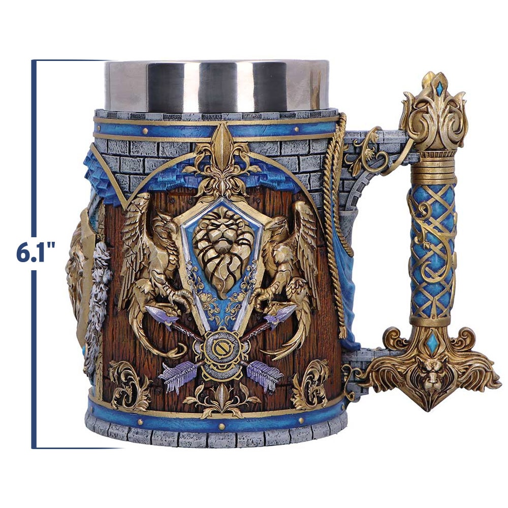 Warcraft Alliance Tankard Collectible Drinkware  (Prototype Shown) View 2