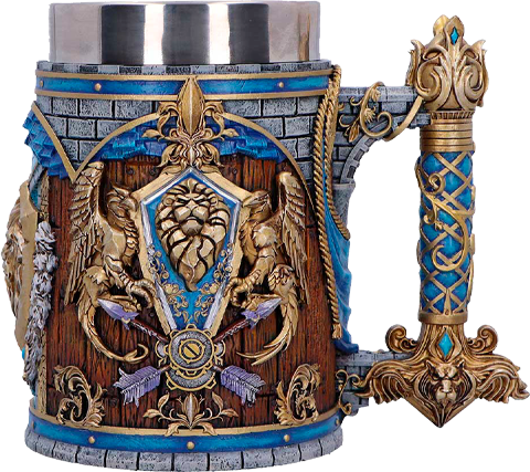 Warcraft Alliance Tankard Collectible Drinkware  (Prototype Shown) View 8