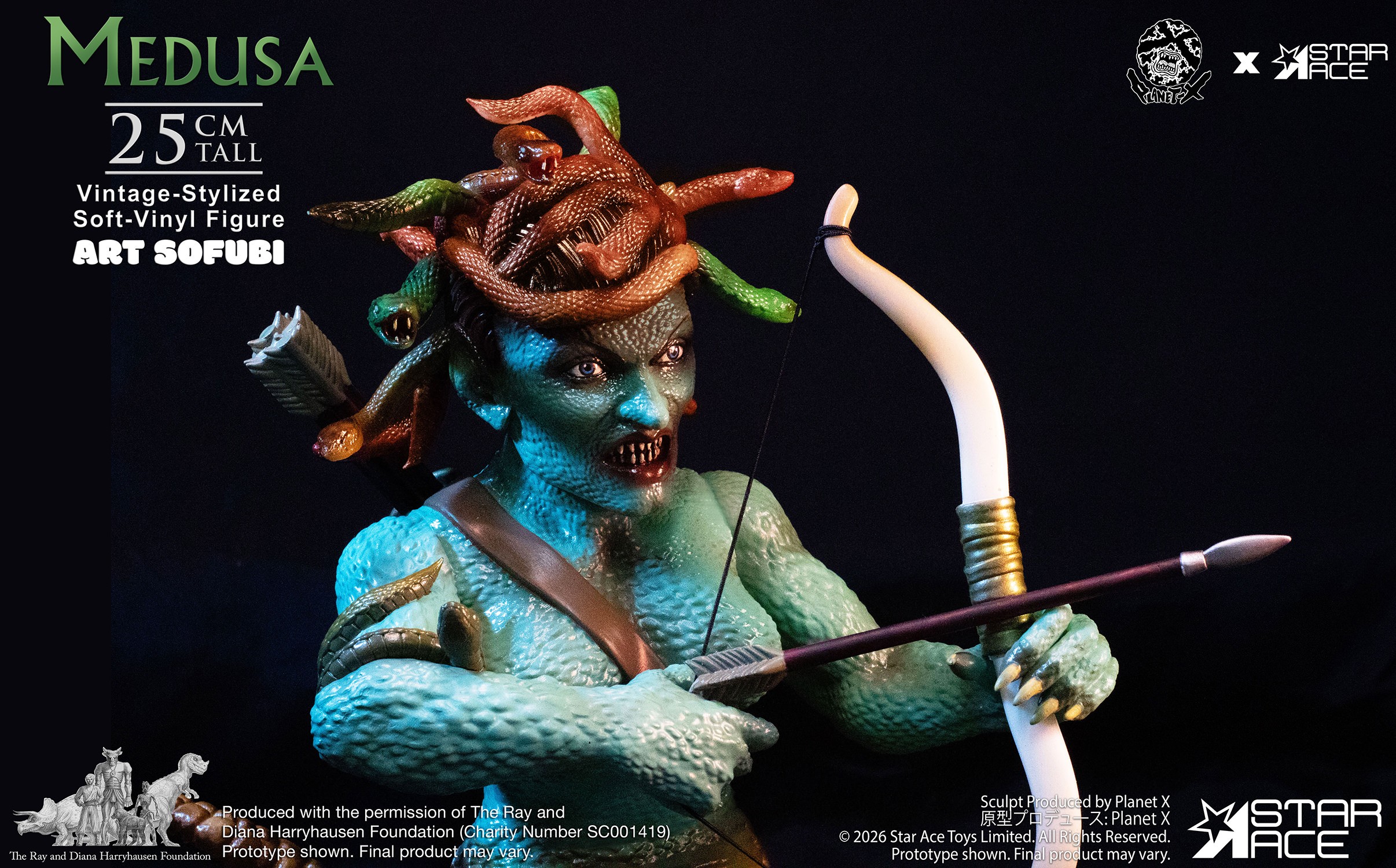 Ray Harryhausen Medusa (Vintage Stylized) Collectible Figure  (Prototype Shown) View 7