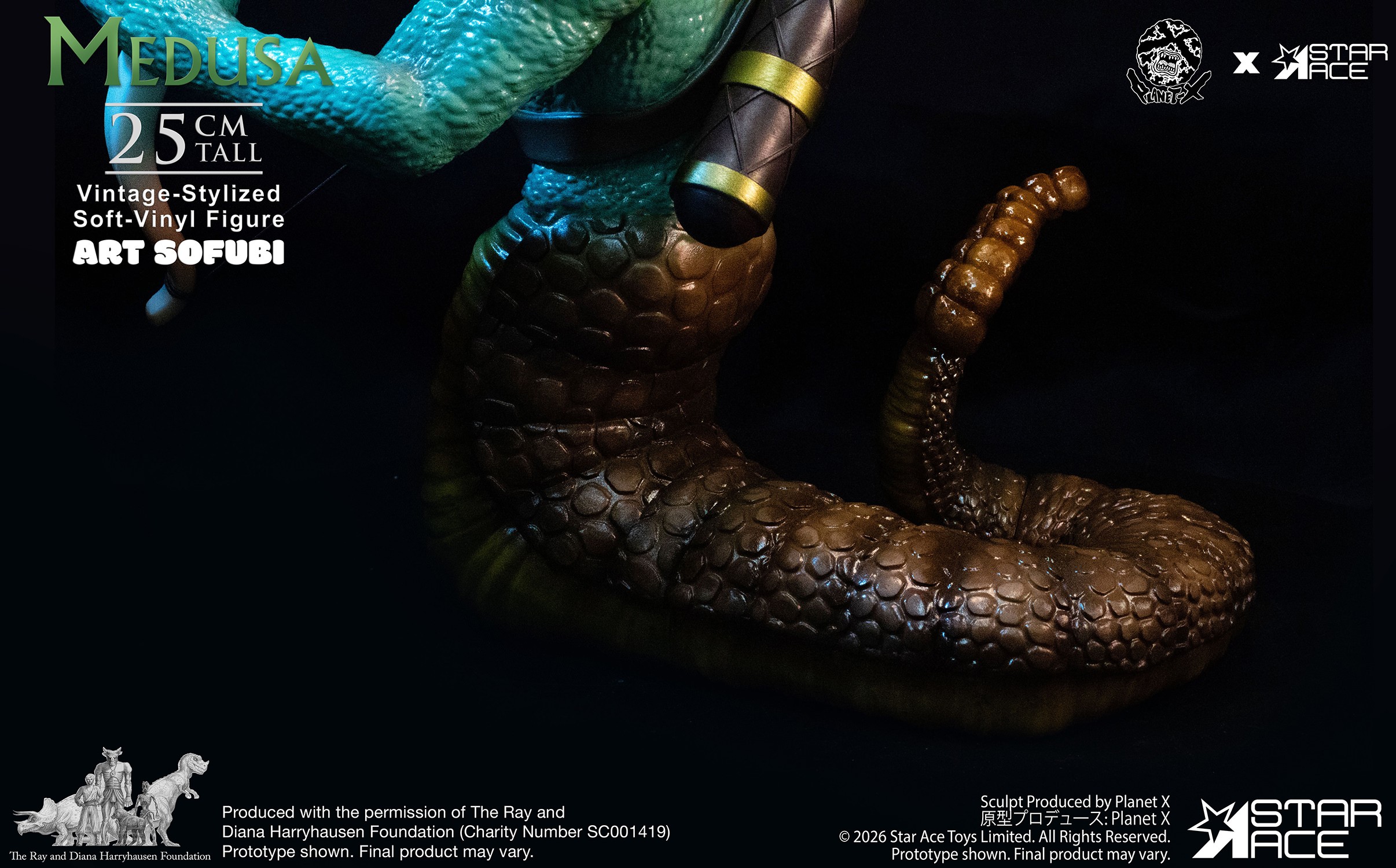 Ray Harryhausen Medusa (Vintage Stylized) Collectible Figure  (Prototype Shown) View 10