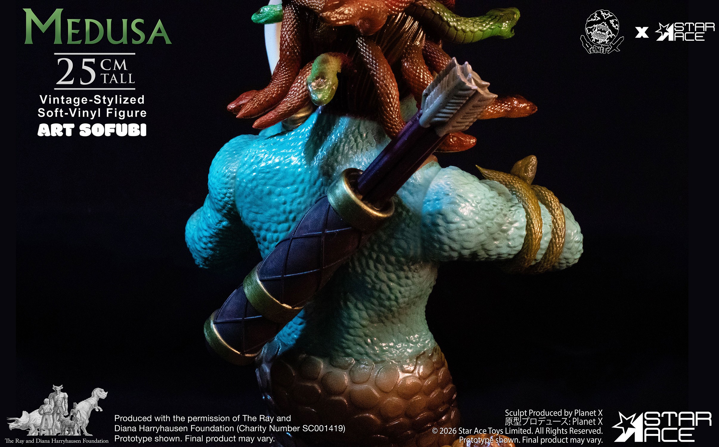 Ray Harryhausen Medusa (Vintage Stylized) Collectible Figure  (Prototype Shown) View 11