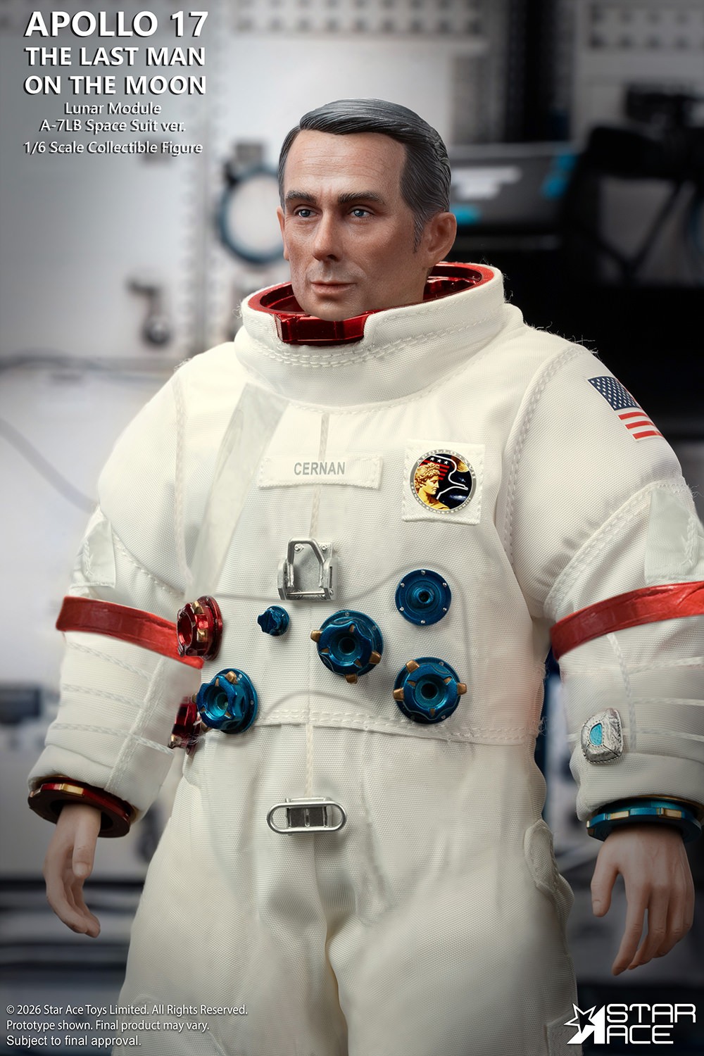 Apollo 11 The Last Man on the Moon Sixth Scale Figure  (Prototype Shown) View 6