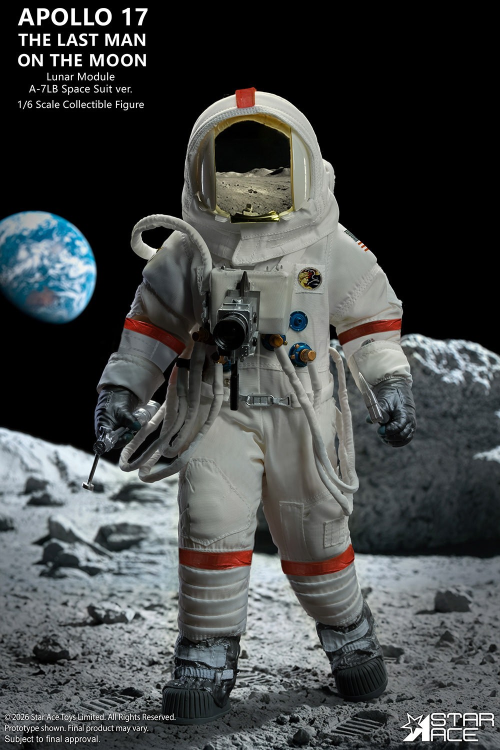 Apollo 11 The Last Man on the Moon Sixth Scale Figure  (Prototype Shown) View 10