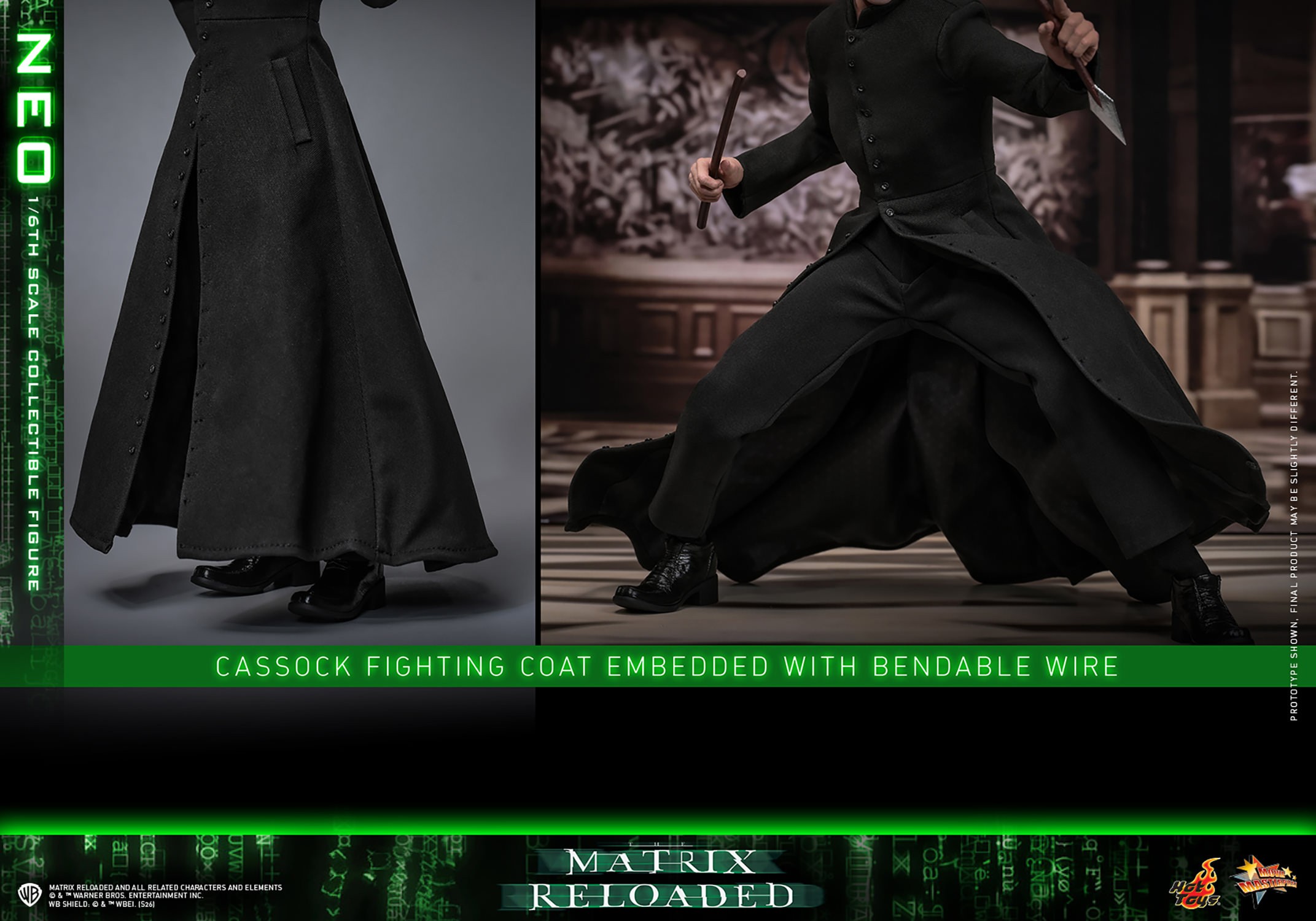 The Matrix Neo Sixth Scale Figure  (Prototype Shown) View 21