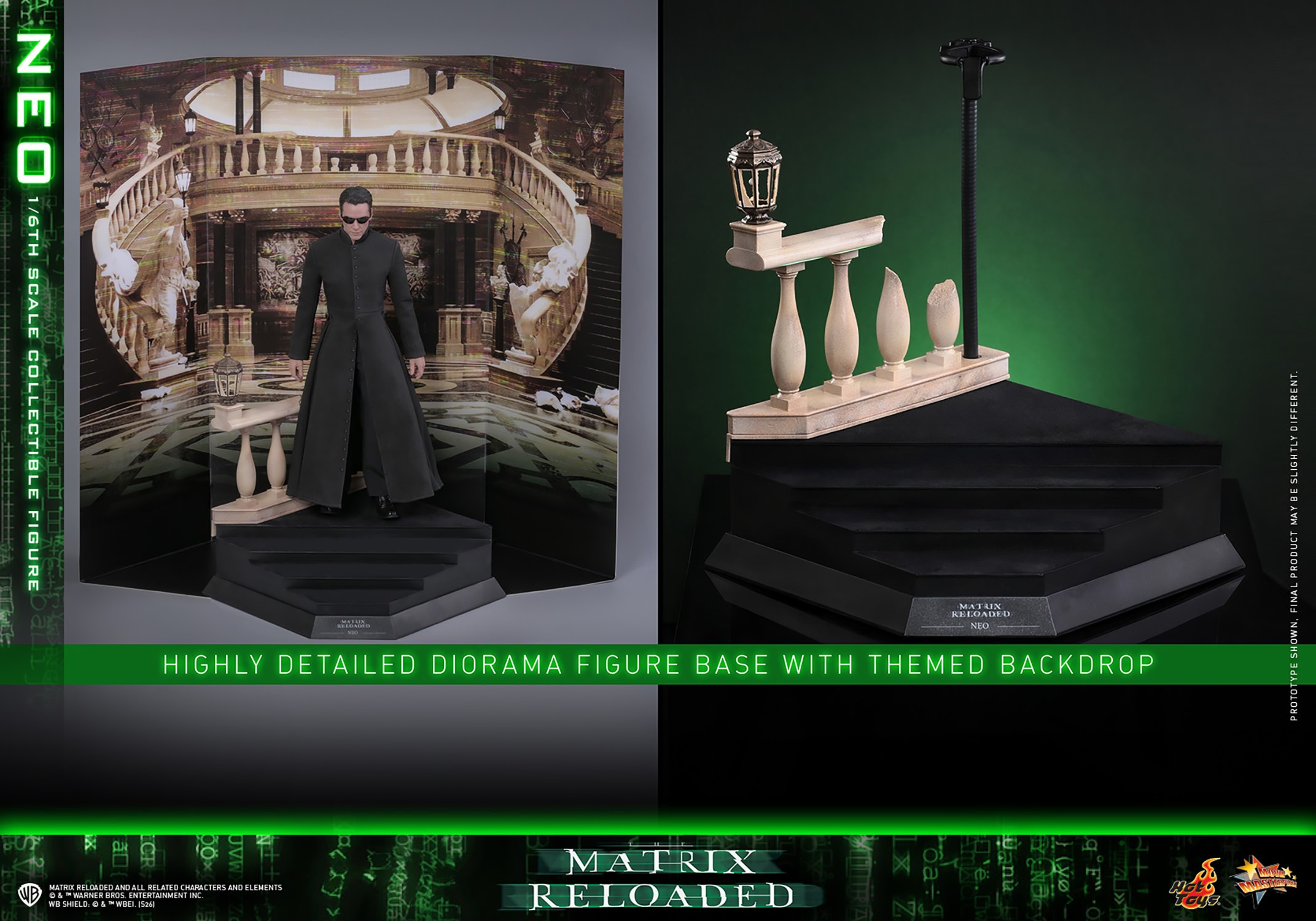 The Matrix Neo Sixth Scale Figure  (Prototype Shown) View 22