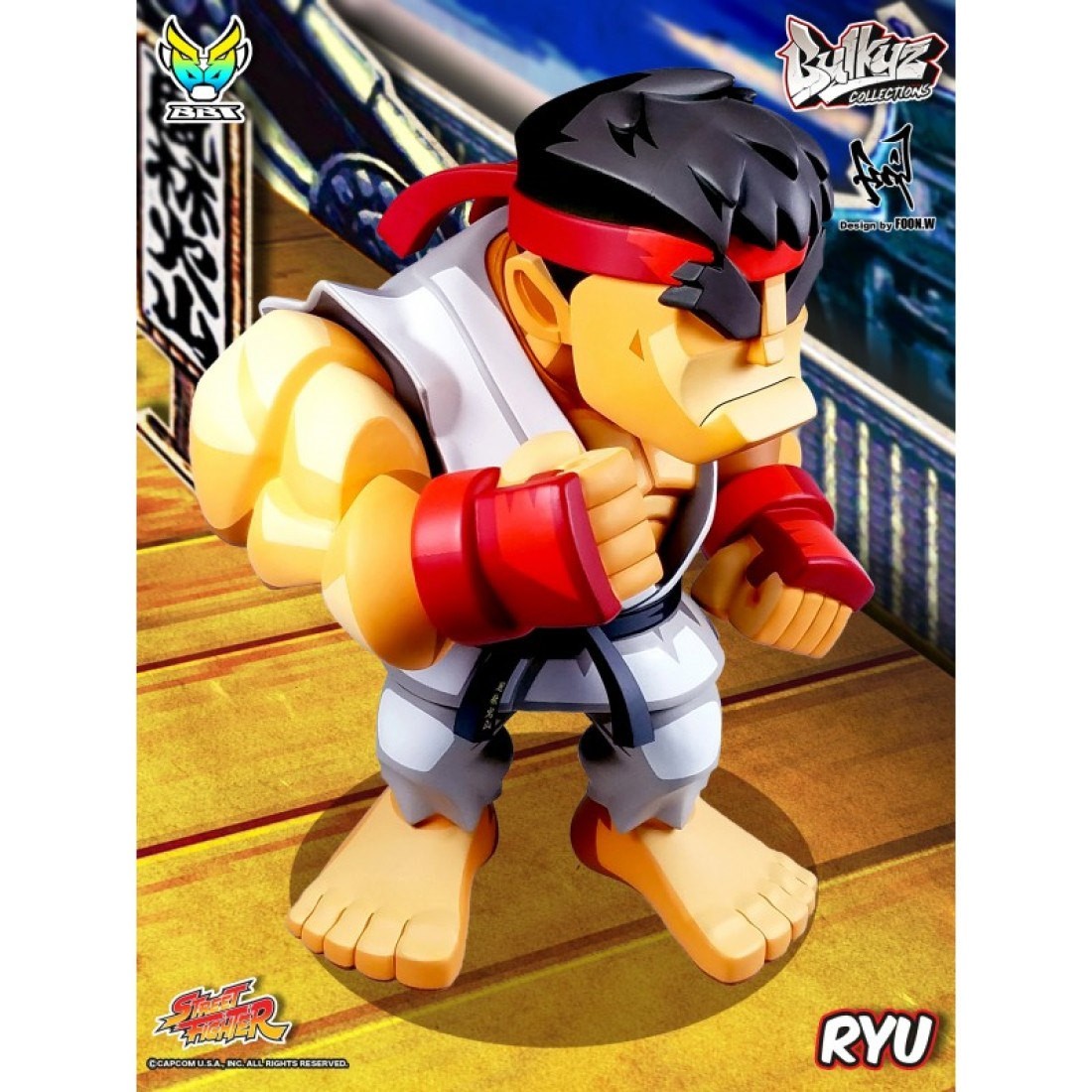 Street Fighter Ryu Collectible Figure  (Prototype Shown) View 3
