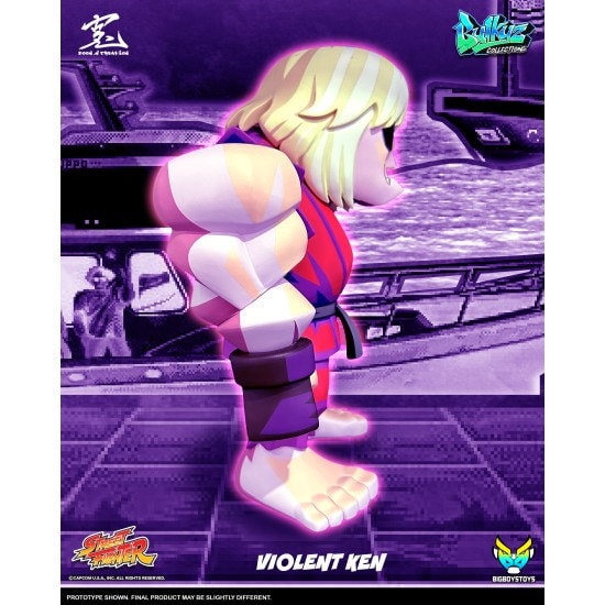 Street Fighter Violent Ken Collectible Figure  (Prototype Shown) View 3