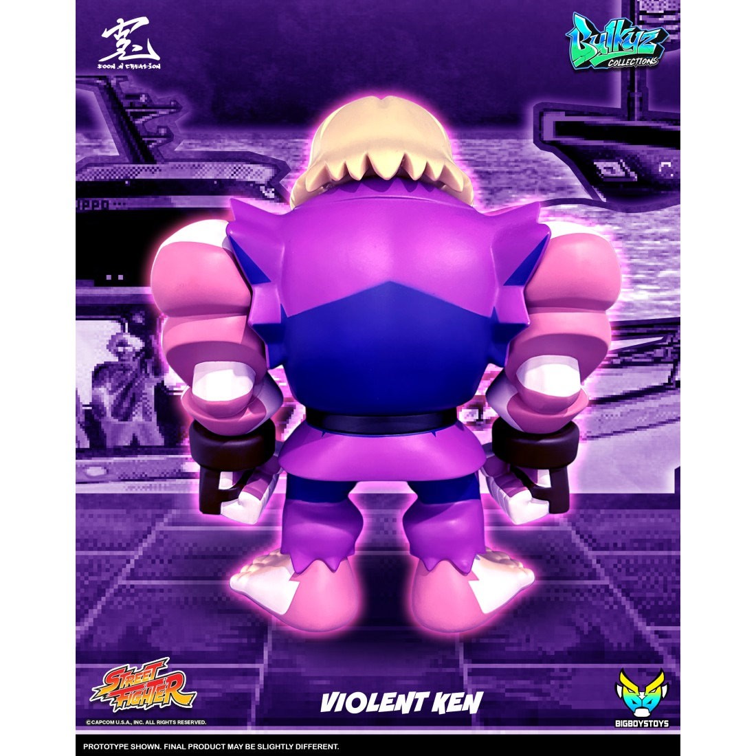 Street Fighter Violent Ken Collectible Figure  (Prototype Shown) View 4