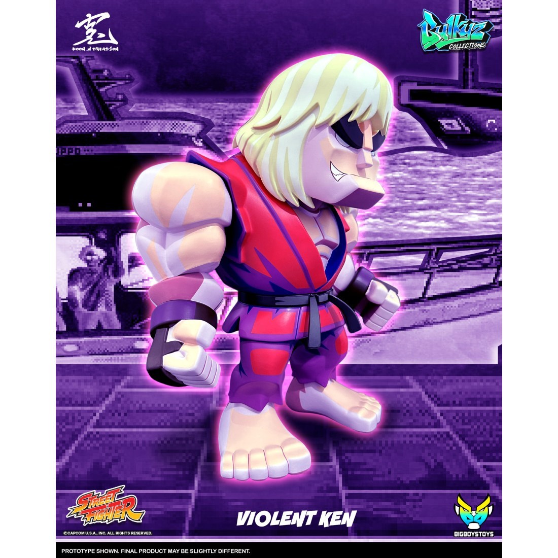 Street Fighter Violent Ken Collectible Figure  (Prototype Shown) View 5