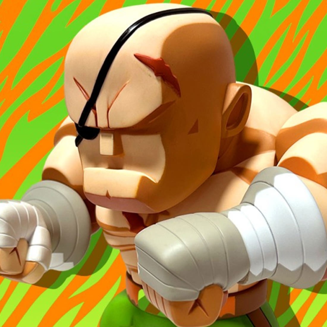 Street Fighter Sagat Collectible Figure  (Prototype Shown) View 5