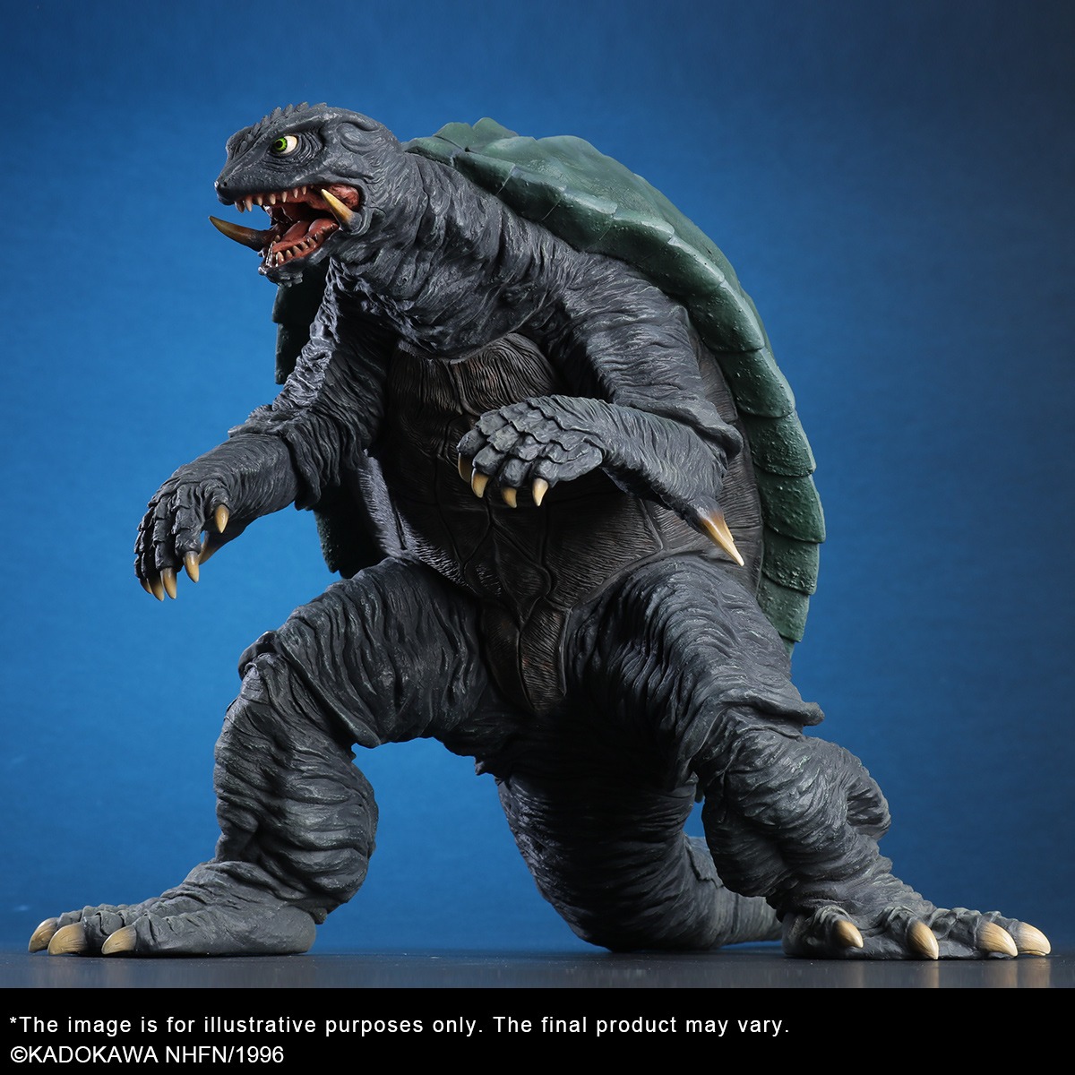 Gamera: Attack of Legion Gamera (1996) Renewal Version Collectible Figure  (Prototype Shown) View 7