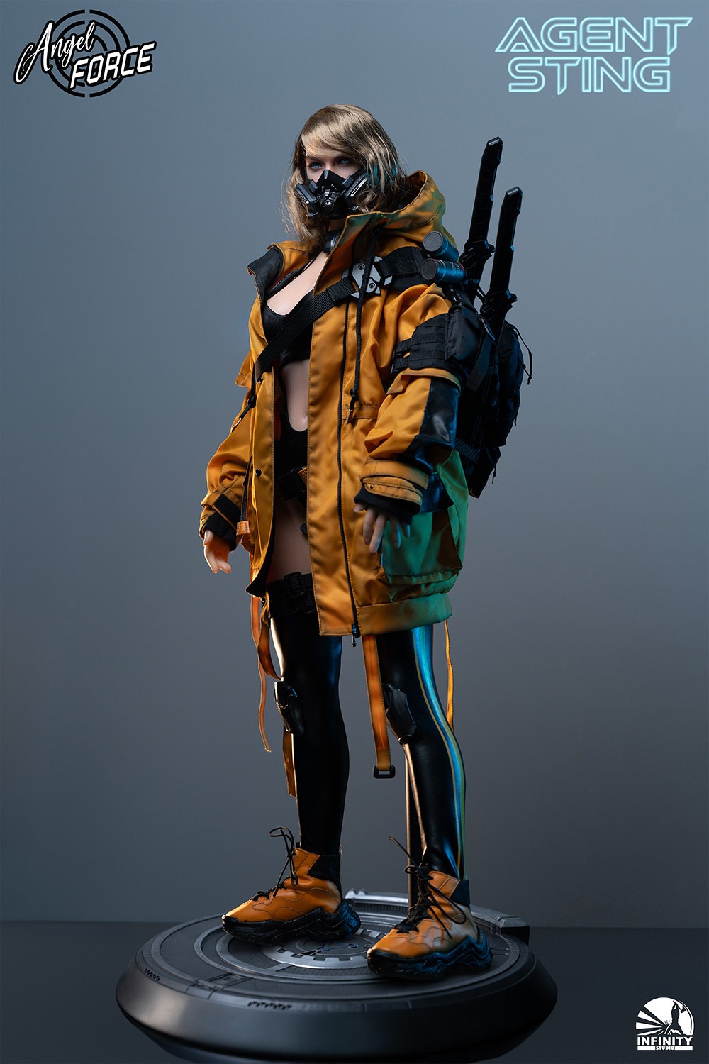 Angel Force Agent Sting Action Figure  (Prototype Shown) View 8