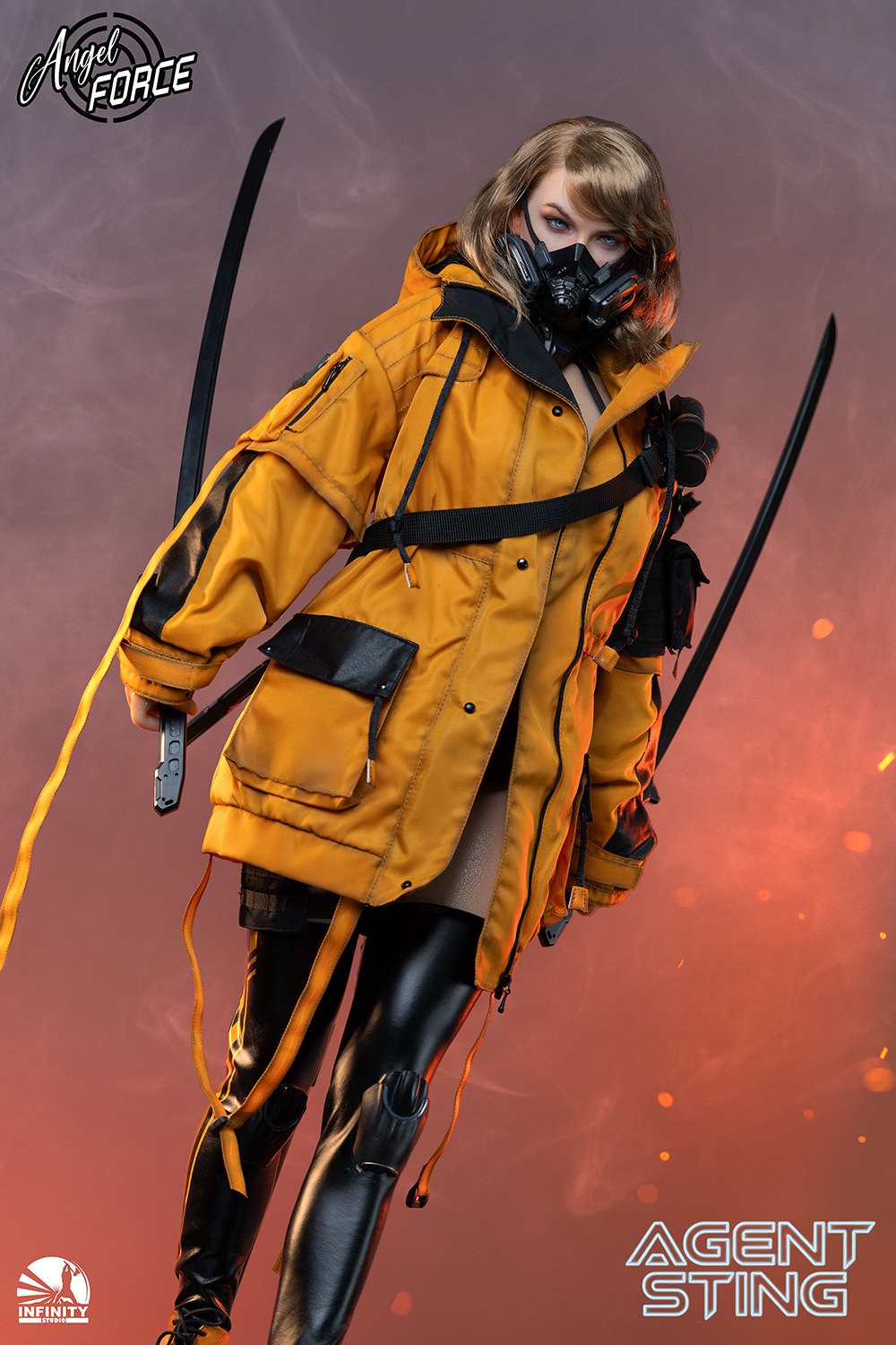 Angel Force Agent Sting Action Figure  (Prototype Shown) View 15