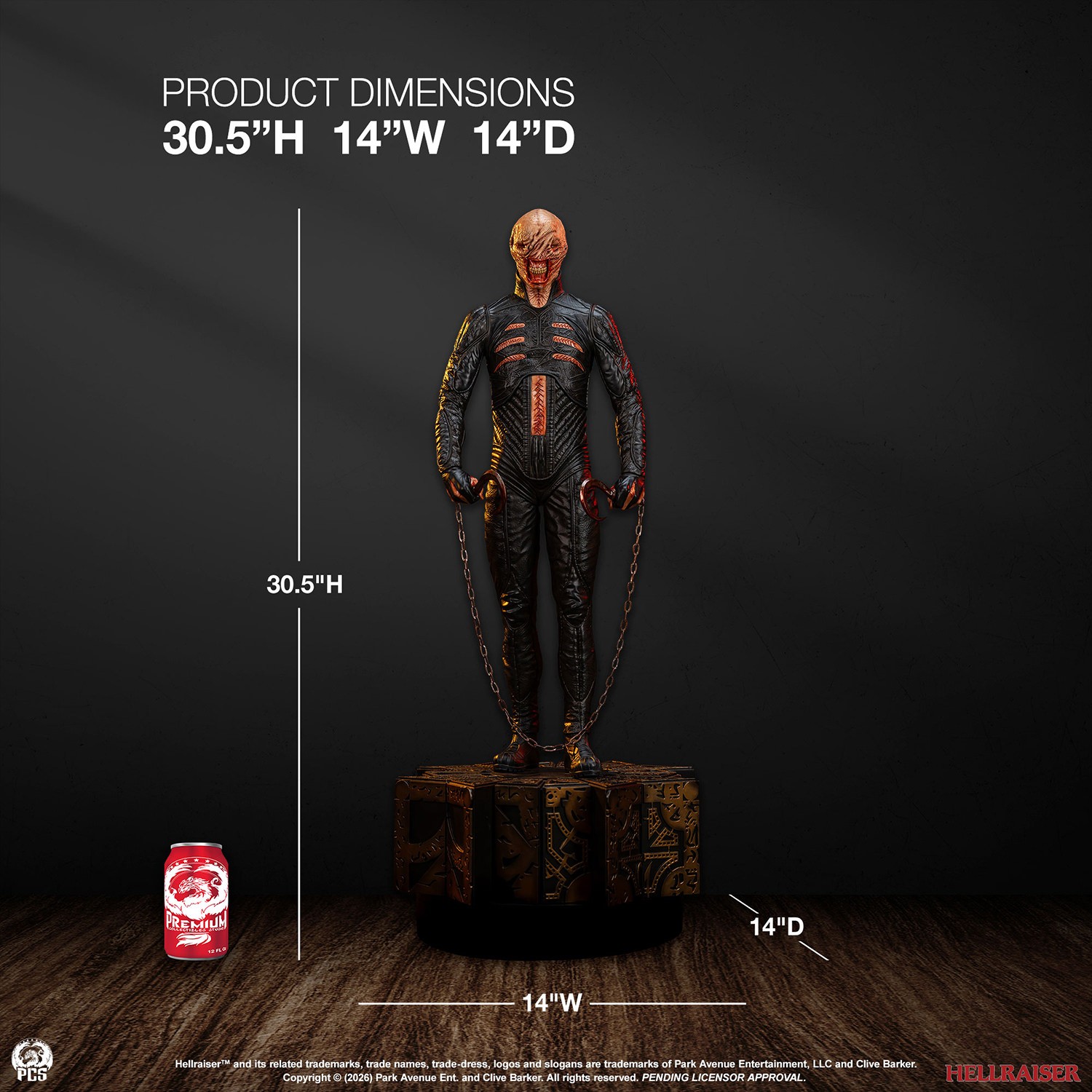 Hellraiser Chatterer 1:3 Scale Statue  Collector Edition (Prototype Shown) View 2
