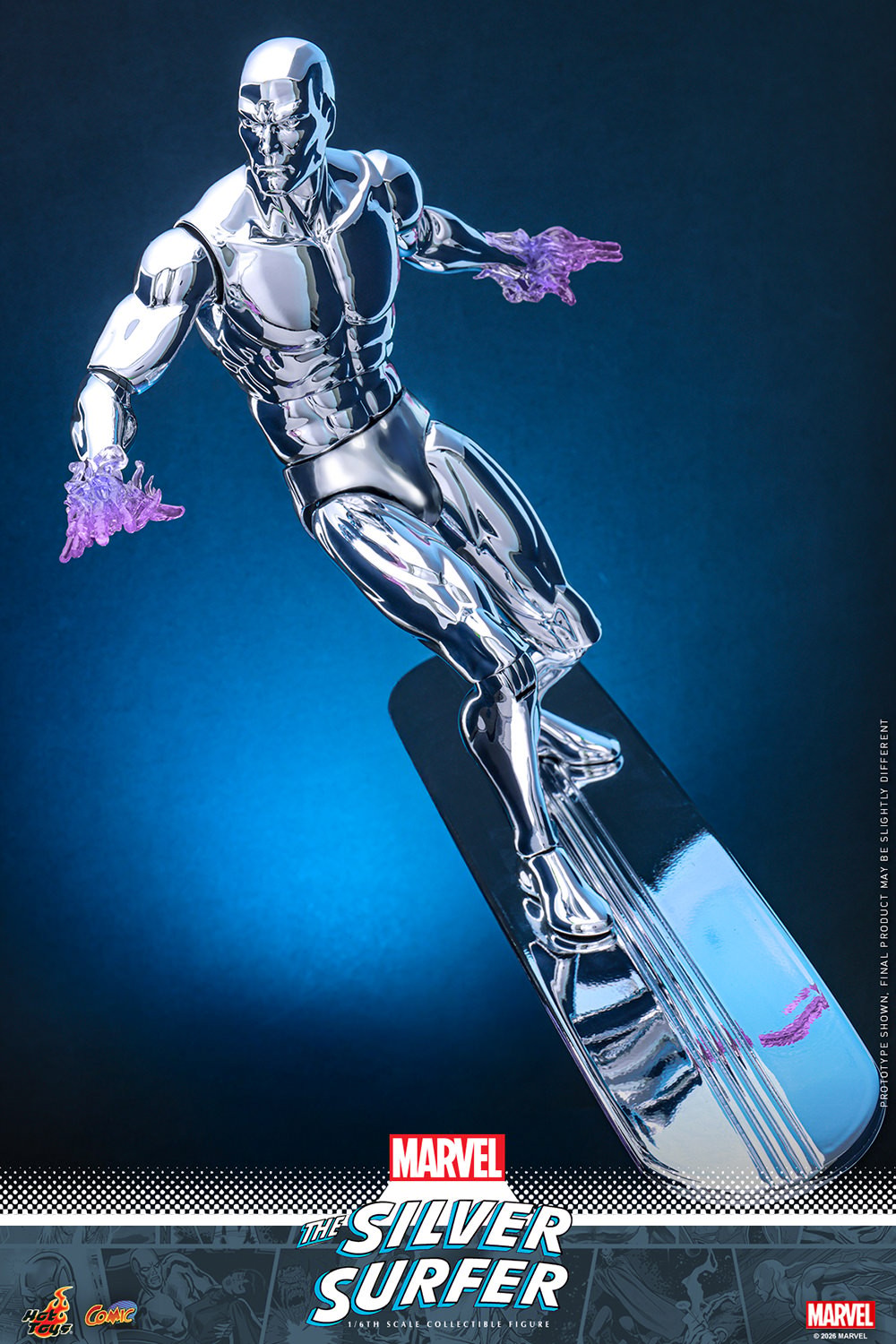 Marvel Silver Surfer Sixth Scale Figure  (Prototype Shown) View 15